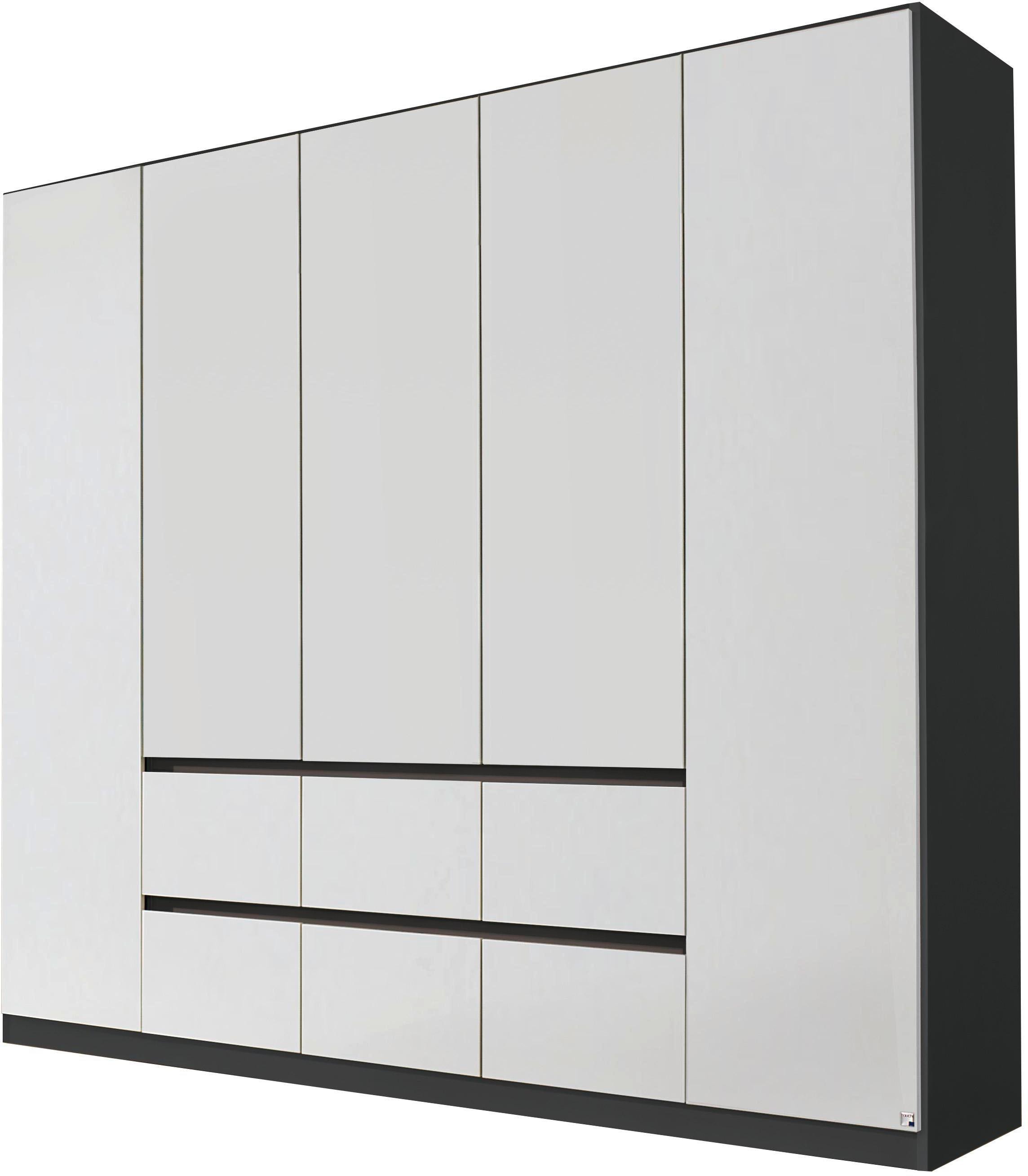rauch Drehtürenschrank »Kleiderschrank Schrank Garderobe Garderobenschrank MAINZ«, grifflose Front, Außentüren mit Push-to-Open Funktion MADE IN GERMANY