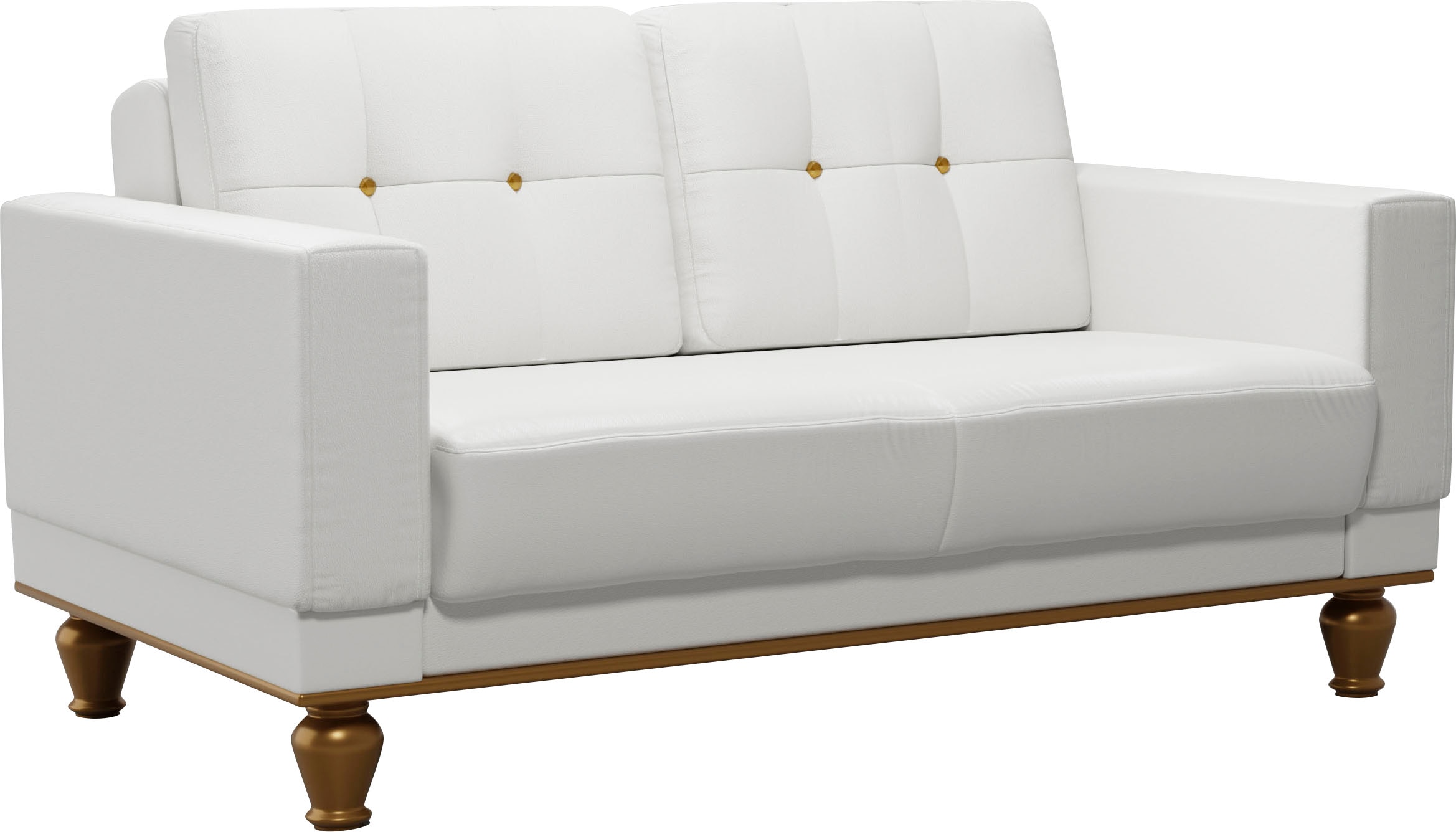 sit&more 2-Sitzer »Orient 5«, Rückenkissen mit Strass-Stein, goldfarbene Applikationen