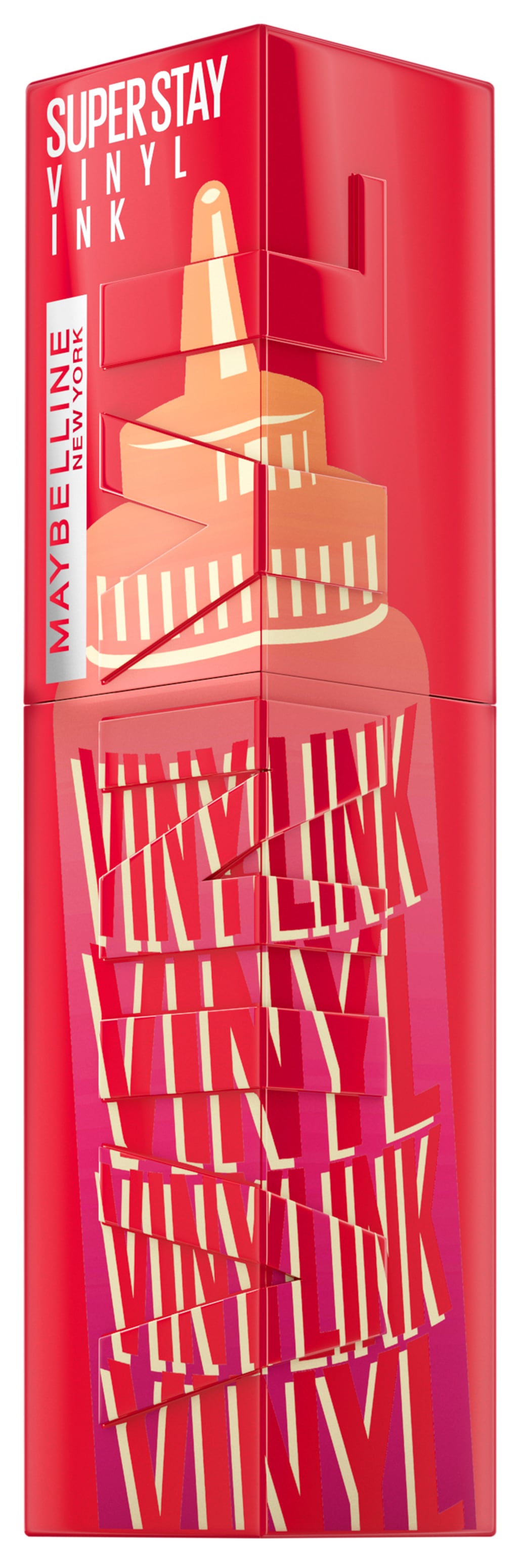 MAYBELLINE NEW YORK Lippenstift »SUPER STAY VINYL INK« mit mattem Finish, flüssige Textur, bis zu 16h Halt