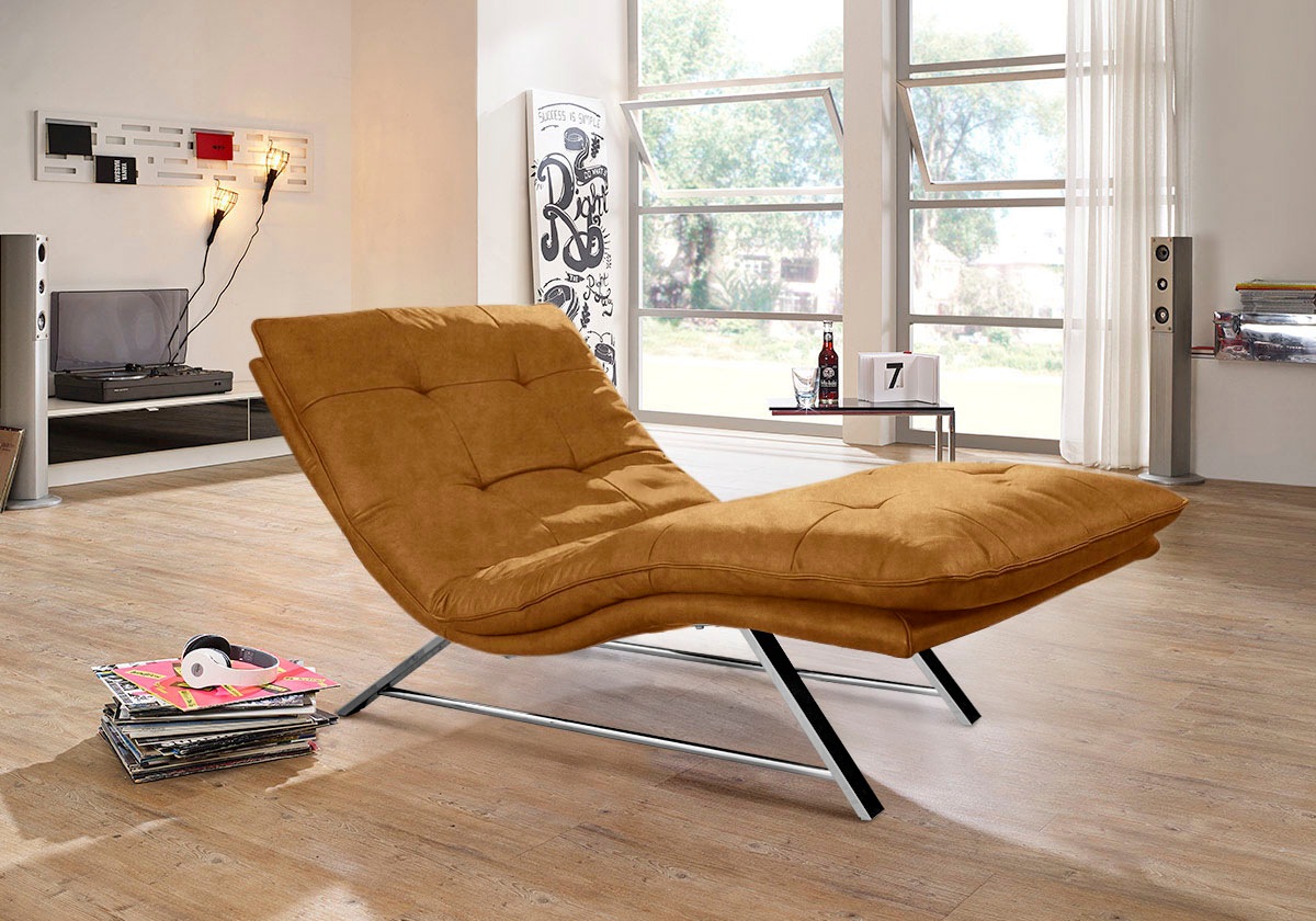 W.SCHILLIG Relaxliege »daily dreams«, in Waffelkissen-Optik, wahlweise mit günstig online kaufen