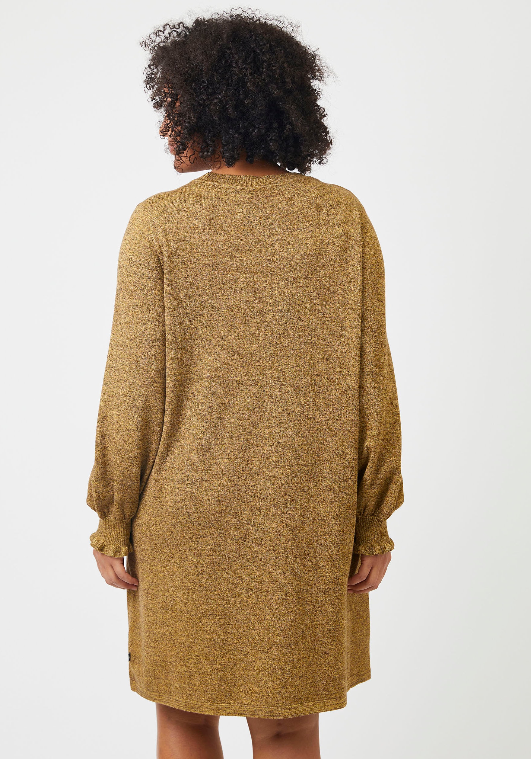 ADIA Sweatkleid »AD Knit Dress«, mit Rüschen am Ärmelabschluss