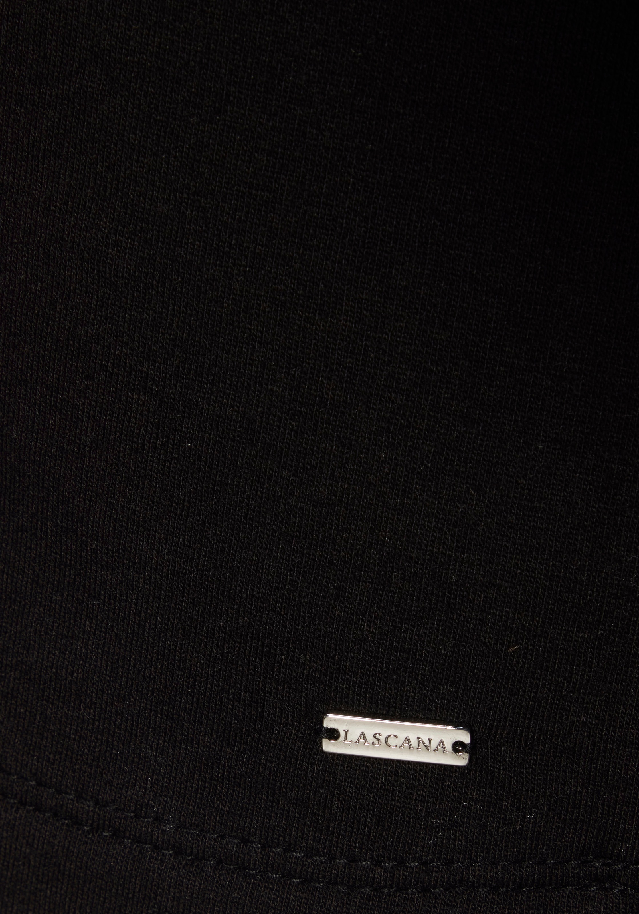 LASCANA Hoodie, mit dezentem Frontdruck, Loungewear