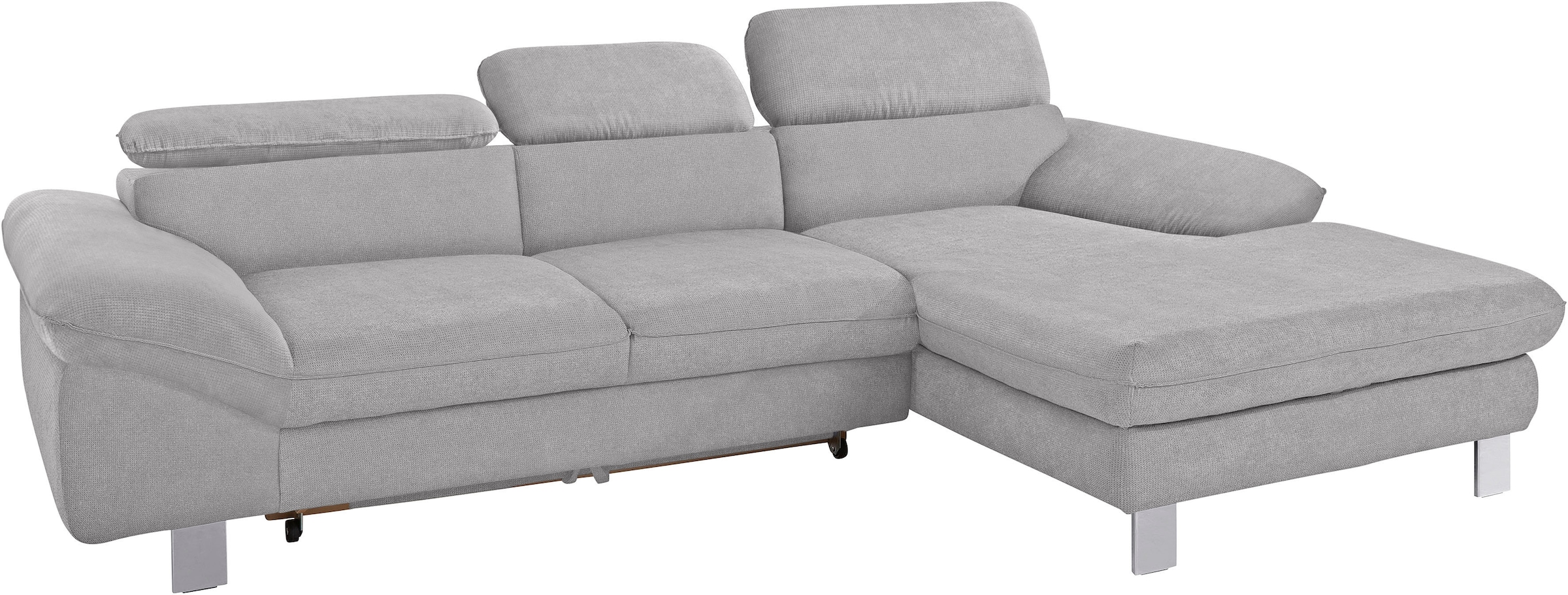 COTTA Ecksofa »Driver L-Form« mit Kopfteilverstellung, wahlweise mit Bettfunktion & Bettkasten