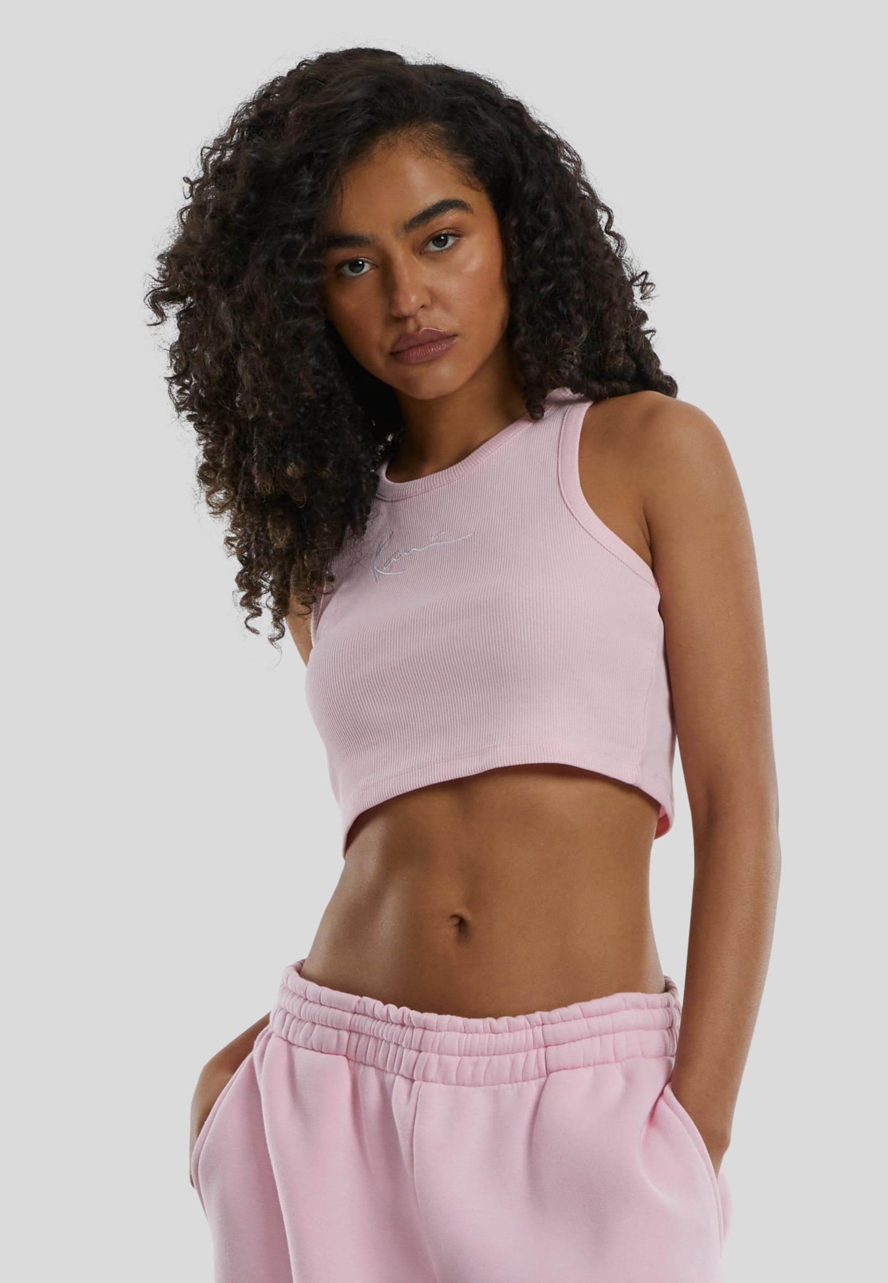 Karl Kani Muskelshirt »Karl Kani Small Signature Essential Racer Rib Top« 1 Stk.