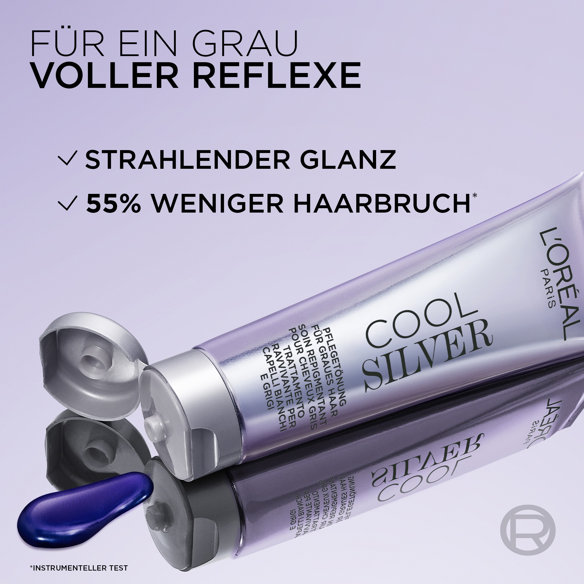 L'ORÉAL PARIS Coloration »L'Oréal Paris Cool Silver Pflegetönung«