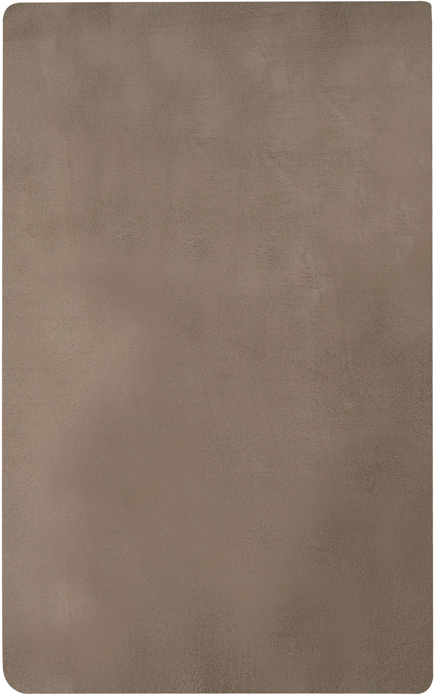 Bruno Banani Fellteppich »Rabbit 2, Kunstfell Teppich, Modern«, rechteckig, 25 mm Höhe, Kaninchenfell-Haptik, sehr weich, Wohnzimmer, Schlafzimmer, Esszimmer