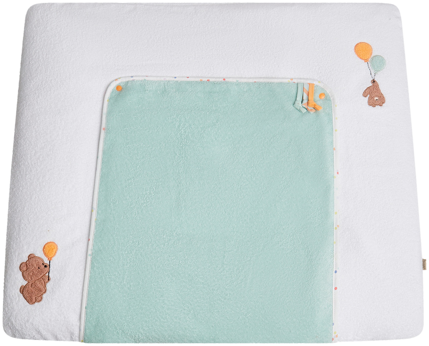 Sterntaler® Wickelauflagenbezug »BÄR Bo« für Wickelunterlagen 80 x 90 cm