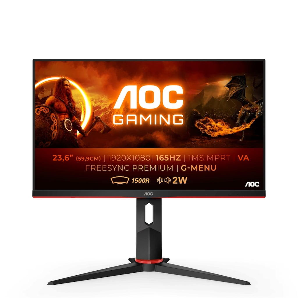 AOC Gaming-Monitor »C24G2AE«, 60 cm/24 Zoll, 1920 x 1080 px, Full HD, 1 ms Reaktionszeit, 165 Hz