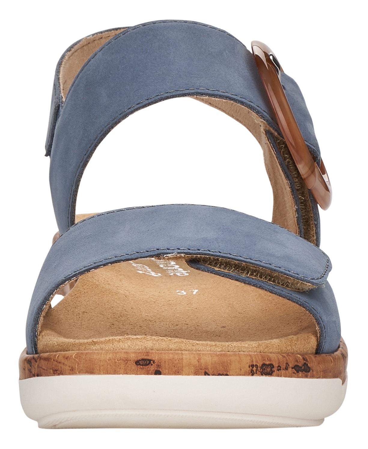 Remonte Riemchensandale, Keilabsatz, Sandalette, Sommerschuh mit herausnehmbarem Fußbett