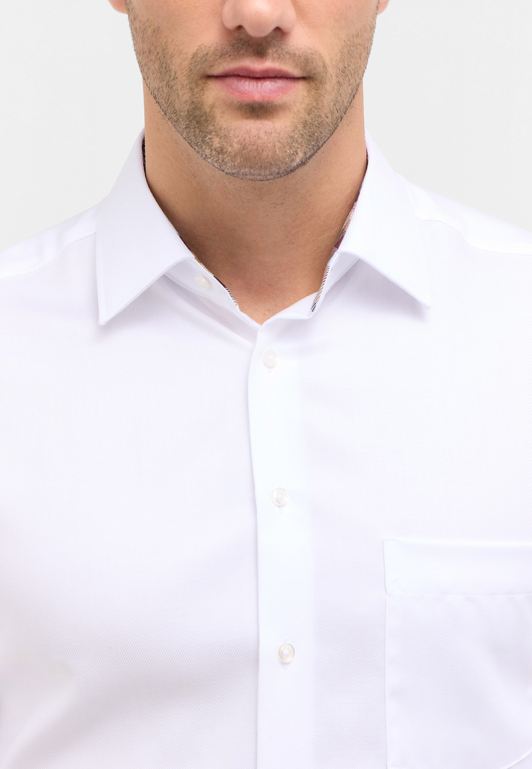 Eterna Langarmhemd »MODERN FIT« NON IRON (bügelfrei)