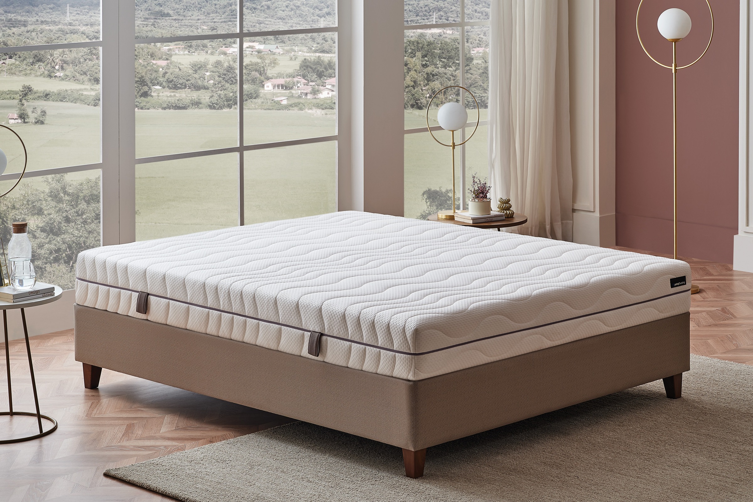 Yatas Bedding Komfortschaummatratze »Royal Comfort 7, Matratze 90x200, 140x 200 cm & weitere Größen«, 22 cm hoch, Raumgewicht: 28 kg/m³, (1 St.), 7-Zonen, H2 / H3, wendbar, ergonomisch, atmungsaktiv