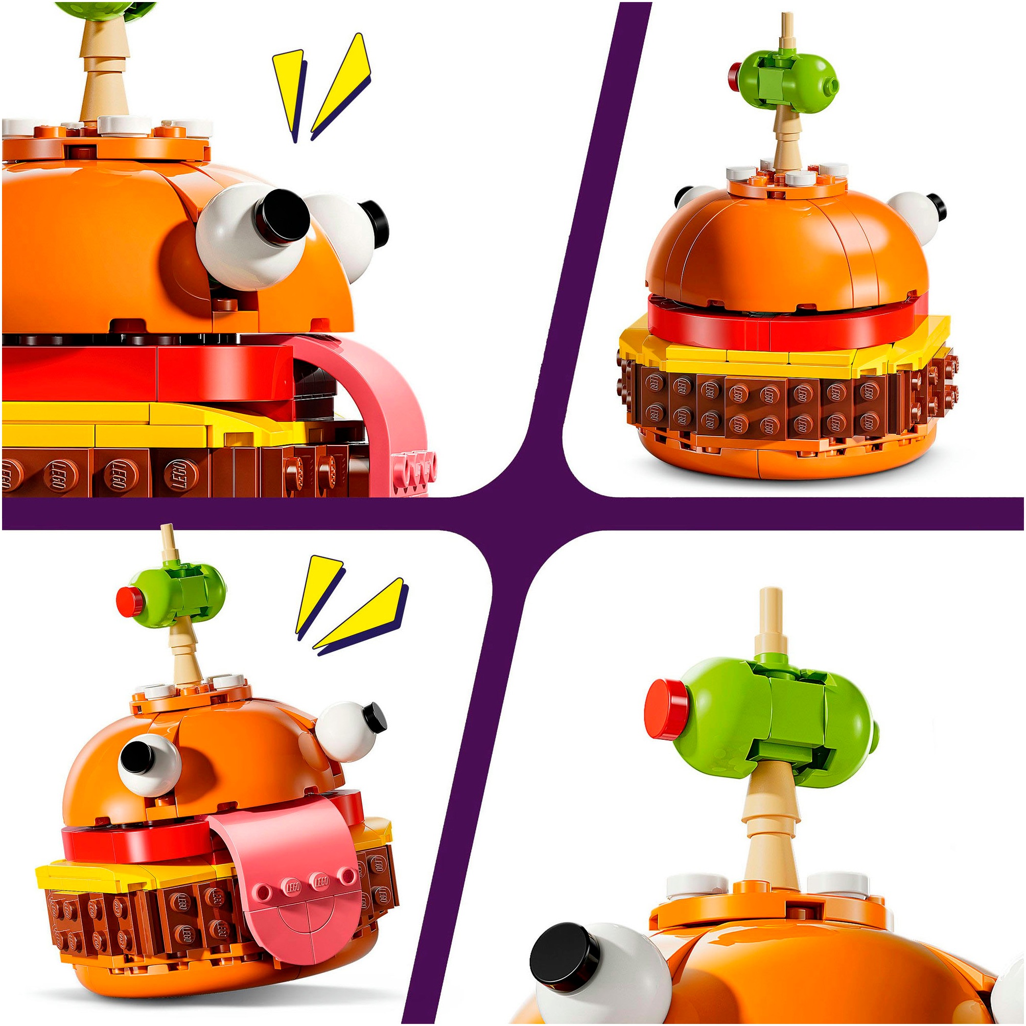 LEGO® Konstruktionsspielsteine »Durrr Burger (77070), LEGO Fortnite«, (193 St.), Made in Europe