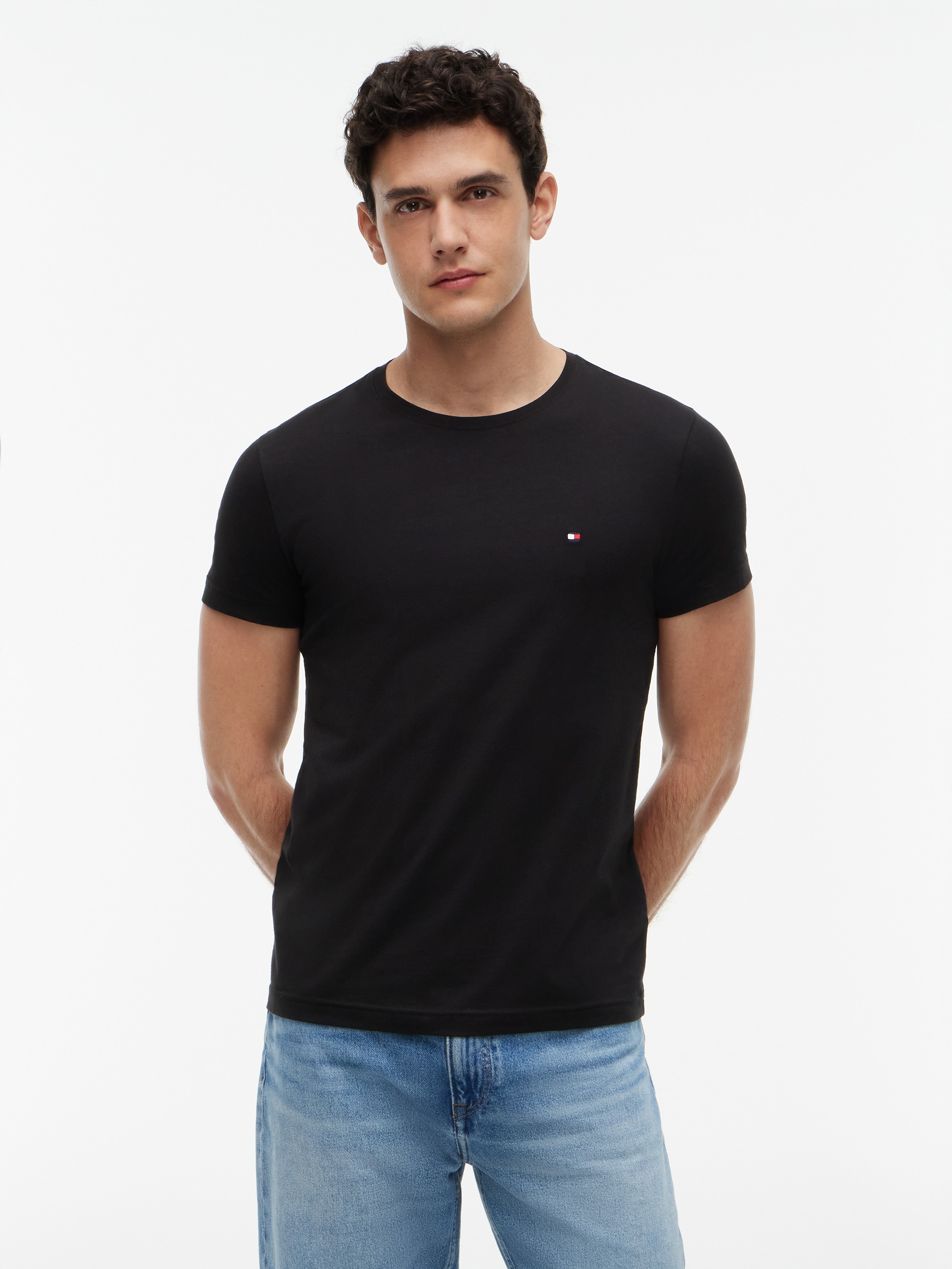 Tommy Hilfiger T-Shirt »CORE STRETCH SLIM C-NECK TEE«