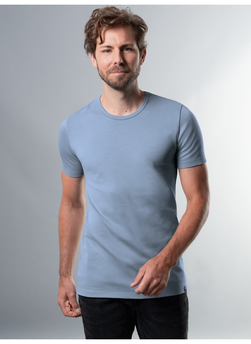 Trigema T-Shirt »TRIGEMA T-Shirt bei aus Baumwolle/Elastan« online