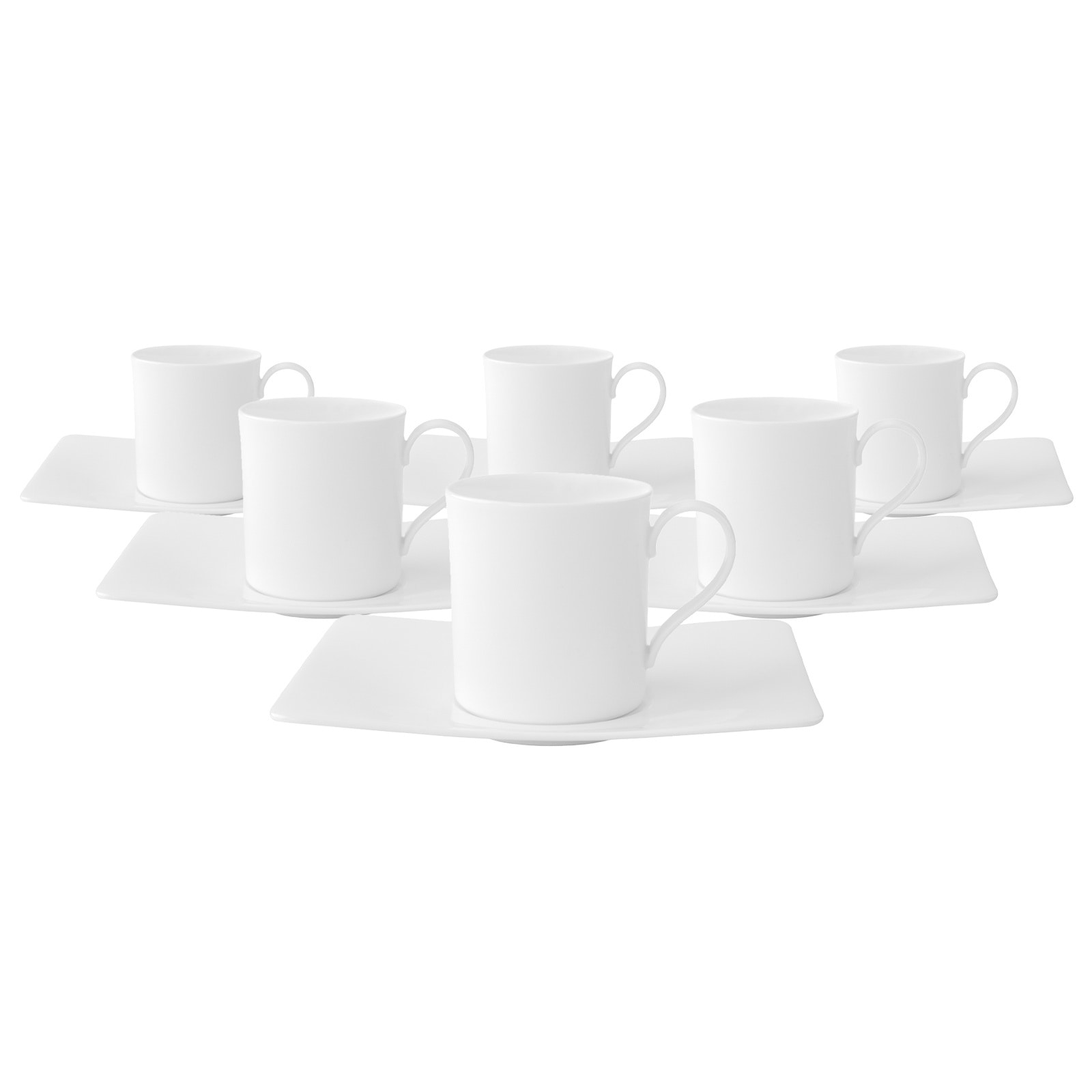 Villeroy & Boch Tasse »Kaffeetassen mit Untertassen Modern Grace 170 ml 6er günstig online kaufen