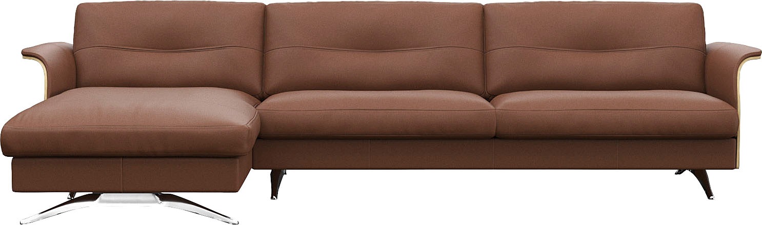 FLEXLUX Ecksofa »Glow Designsofa, bequem und komfortabel durch hochwertigen günstig online kaufen