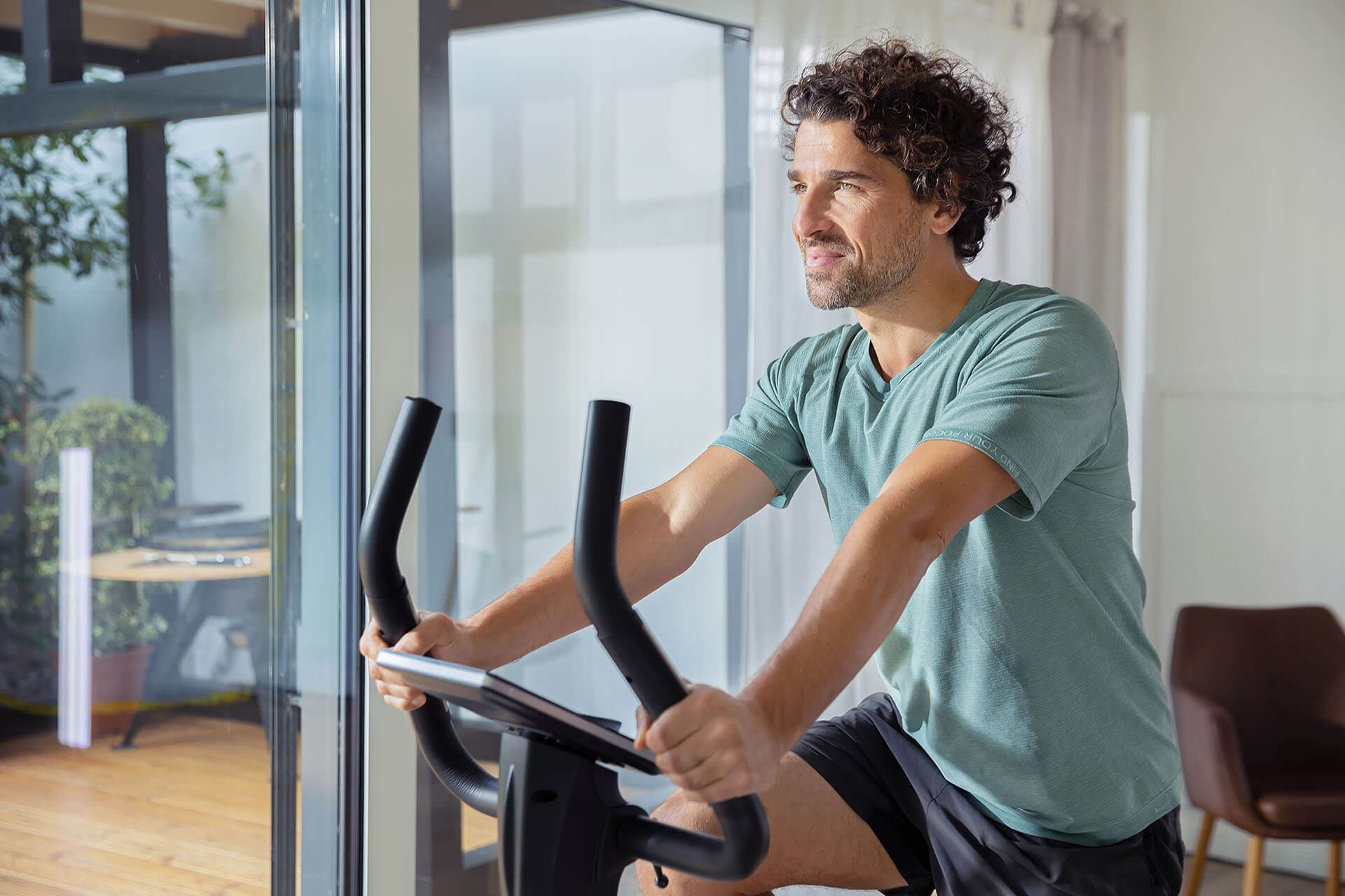 Christopeit Sport® Ergometer »ET 6« 150 kg max. Benutzergewicht, Fahrrad, 24 Widerstandsstufen