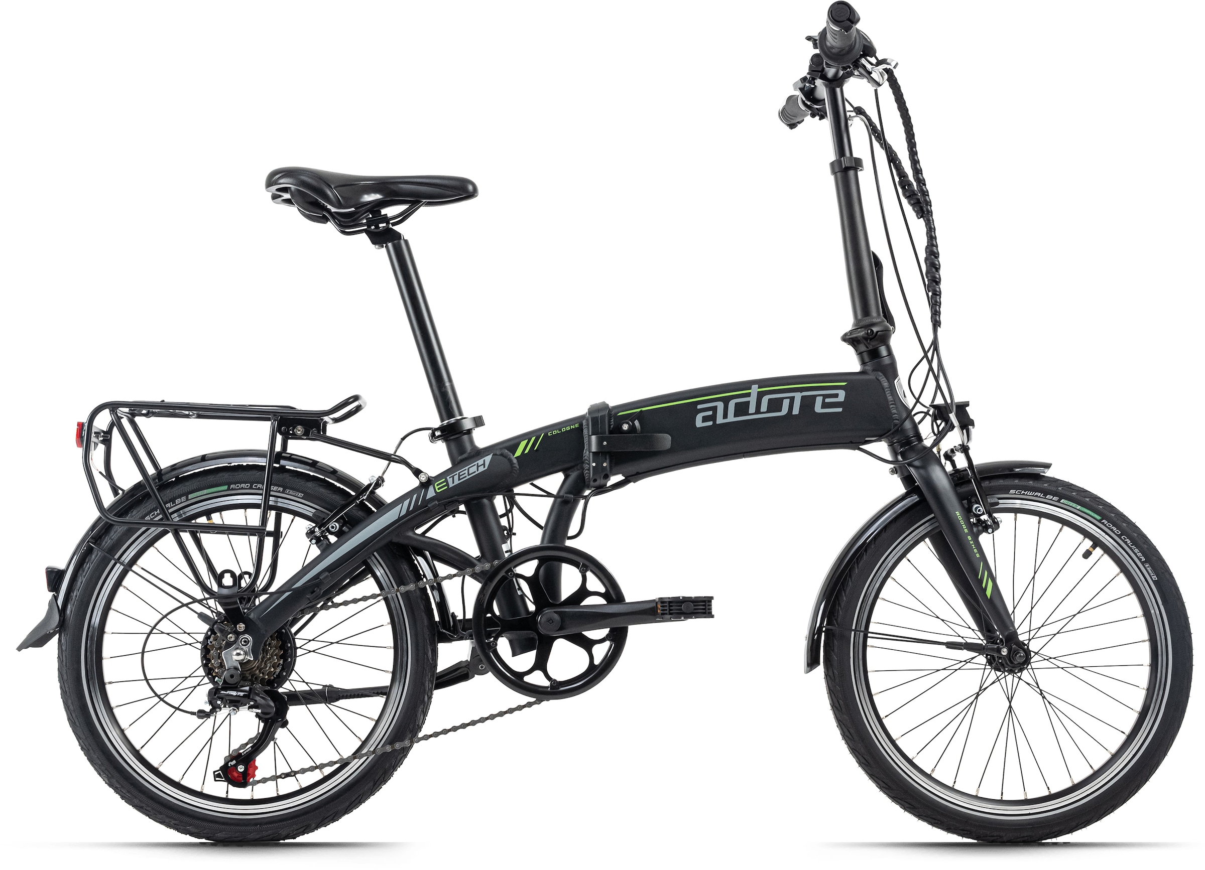 Adore E-Bike »Cologne«, 6 Gang, Shimano, Tourney, Heckmotor 250 W, Pedelec
