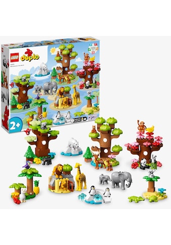Konstruktionsspielsteine »Wilde Tiere der Welt (10975), LEGO® DUPLO«, (142 St.)