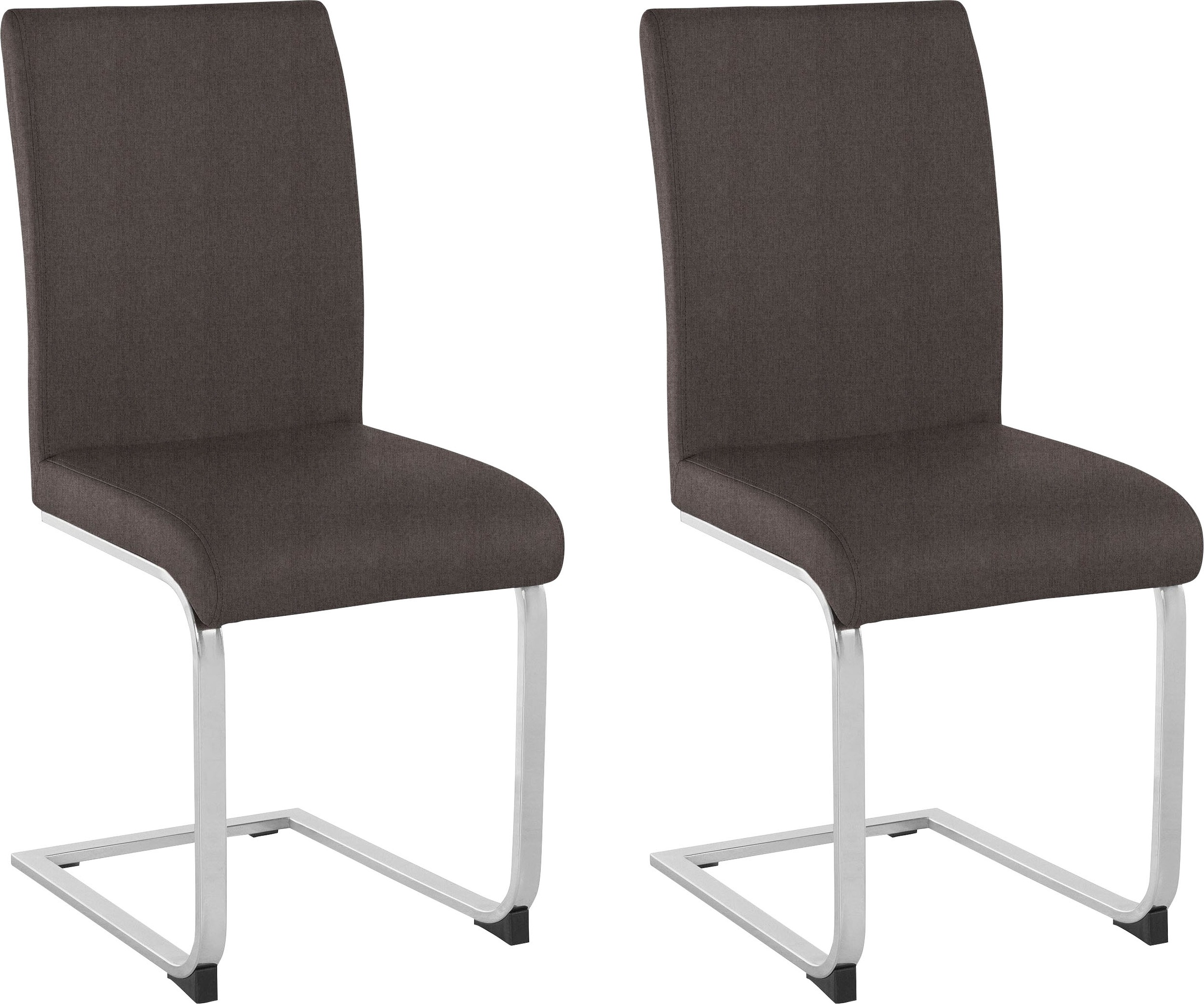 Home affaire Freischwinger »Charissa«, (Set), 2 St., Strukturstoff, Bezug i günstig online kaufen