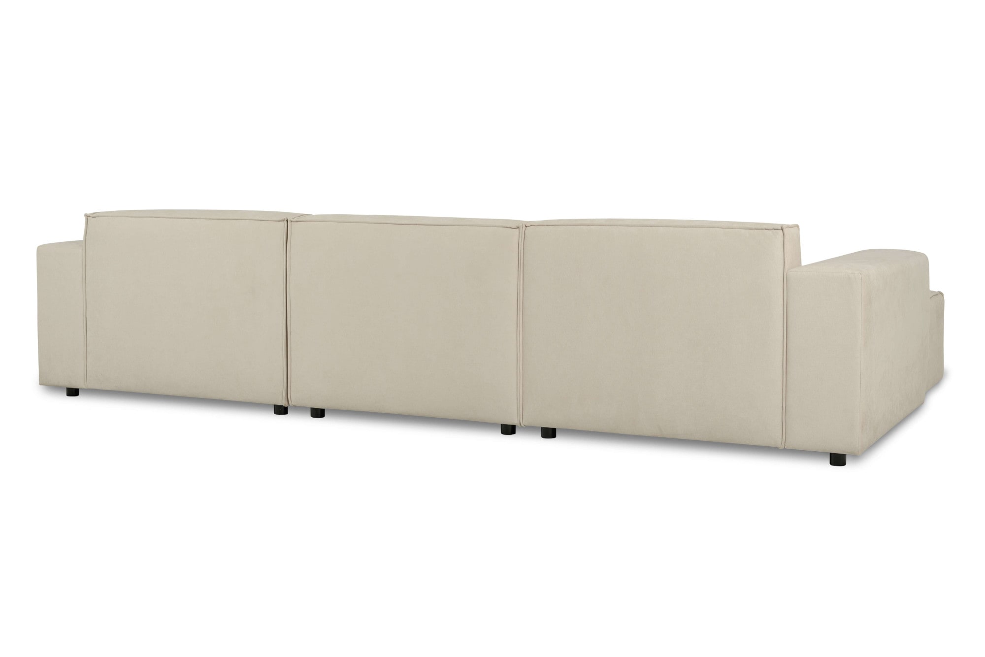 OTTO home Ecksofa »Jorrena, extra weicher Chenille-Stoff« L-Form, 3 Komfortstufen, Breite 316 cm, mit Wellenunterfederung