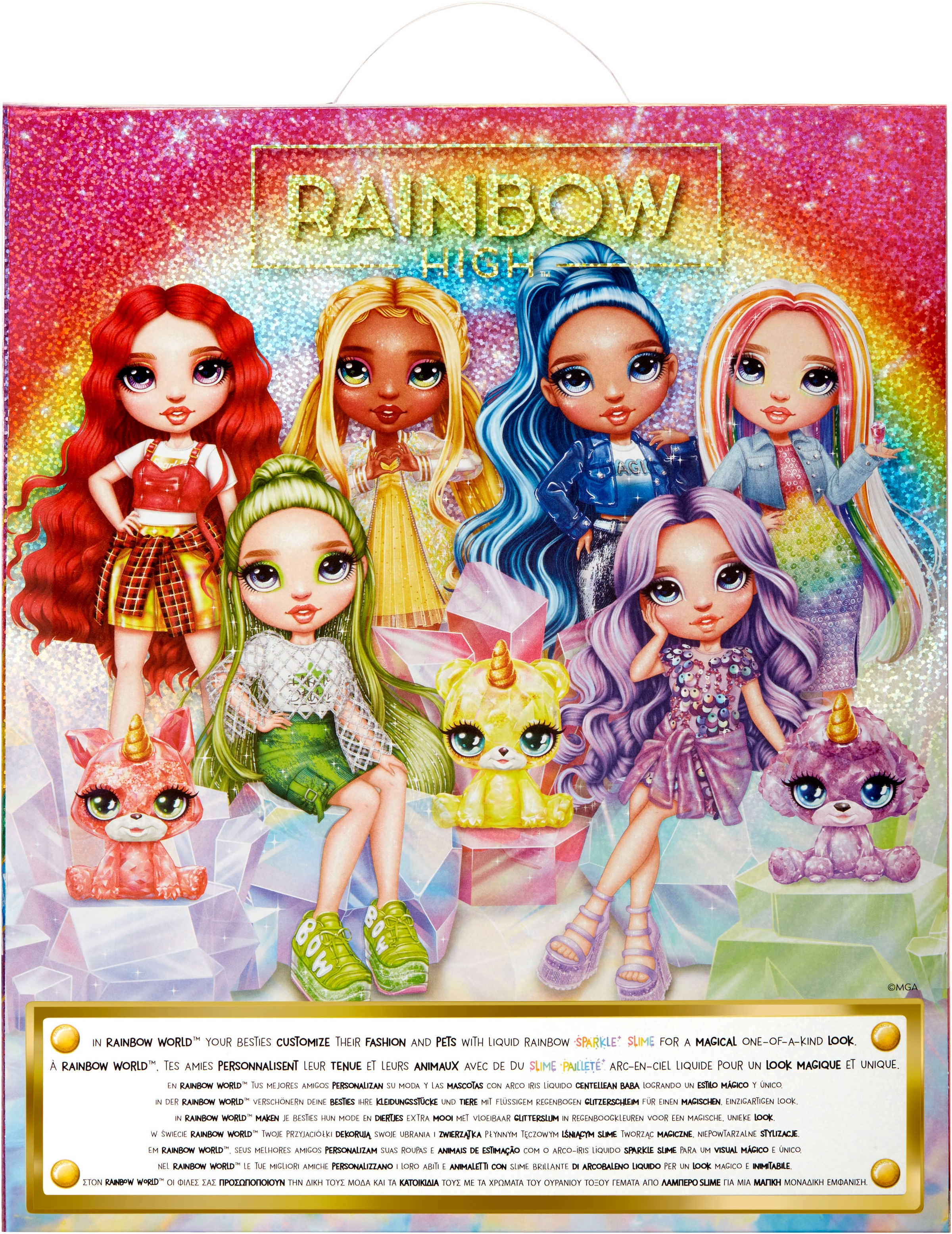 RAINBOW HIGH Anziehpuppe »Classic Rainbow Fashion Doll- Jade (green)«