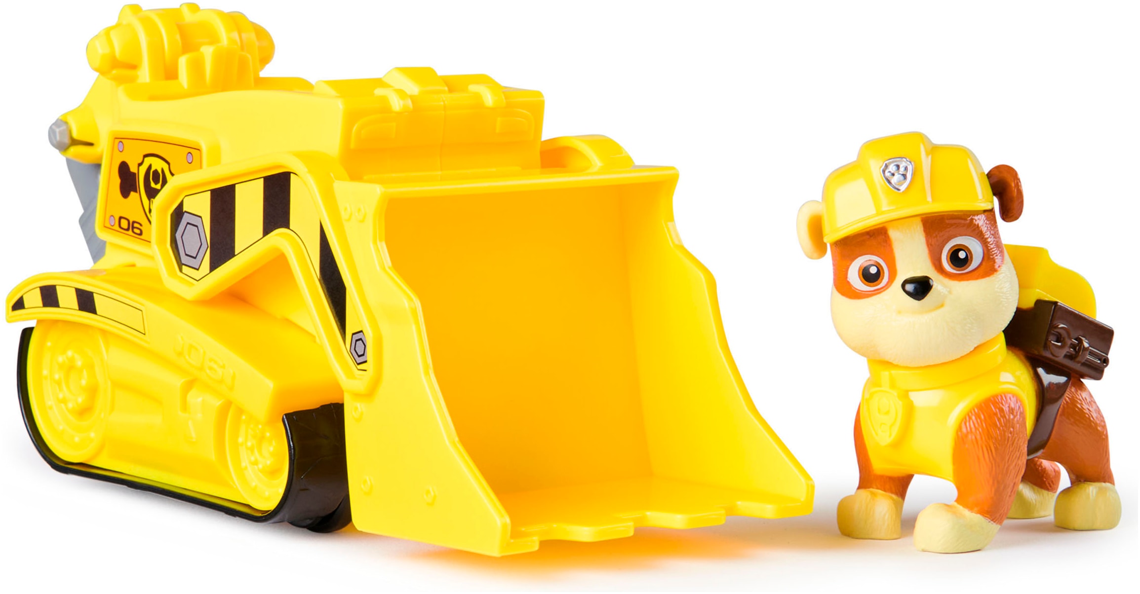 Spin Master Spielzeug-Auto »PAW Patrol, Sust. Basic Vehicle Rubble«, zum Teil aus recycelten Material