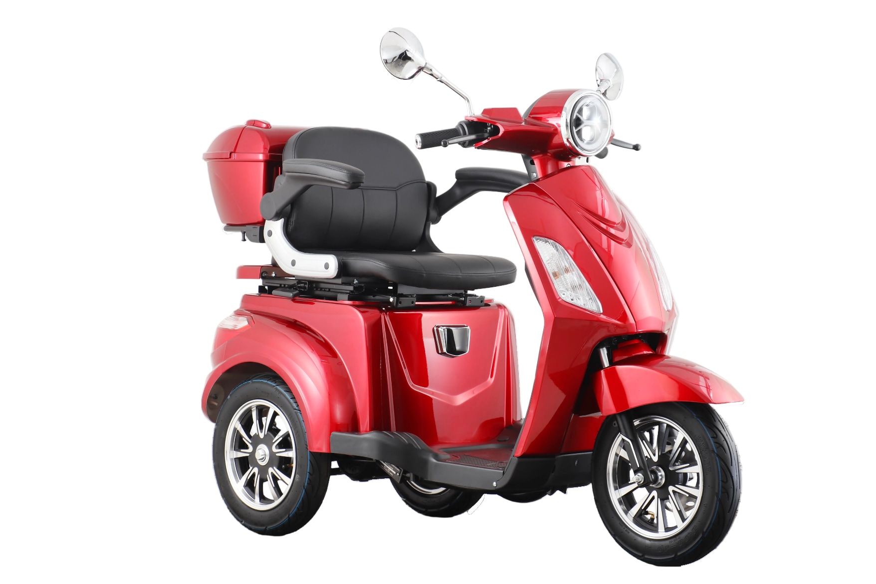 Aktiv mobil Elektromobil »AM E-Trike Pro, 25 km/h mit Topcase« 1.000 W 25 km/h Topcase Fassungsvermögen von ca. 36 Litern, Staufach mit ca. 24 Litern