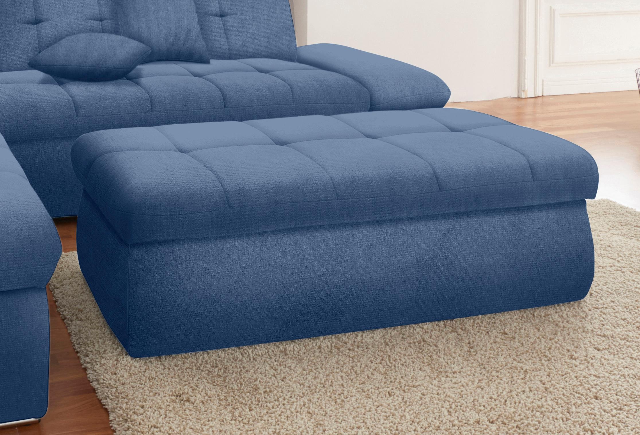 DOMO collection Hocker »NMoric«, mit Stauraumfach, auch in Cord