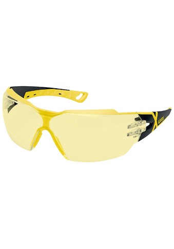 Uvex Arbeitsschutzbrille »uvex Schutzbrille pheos cx2 gelb/schwarz« kaufen