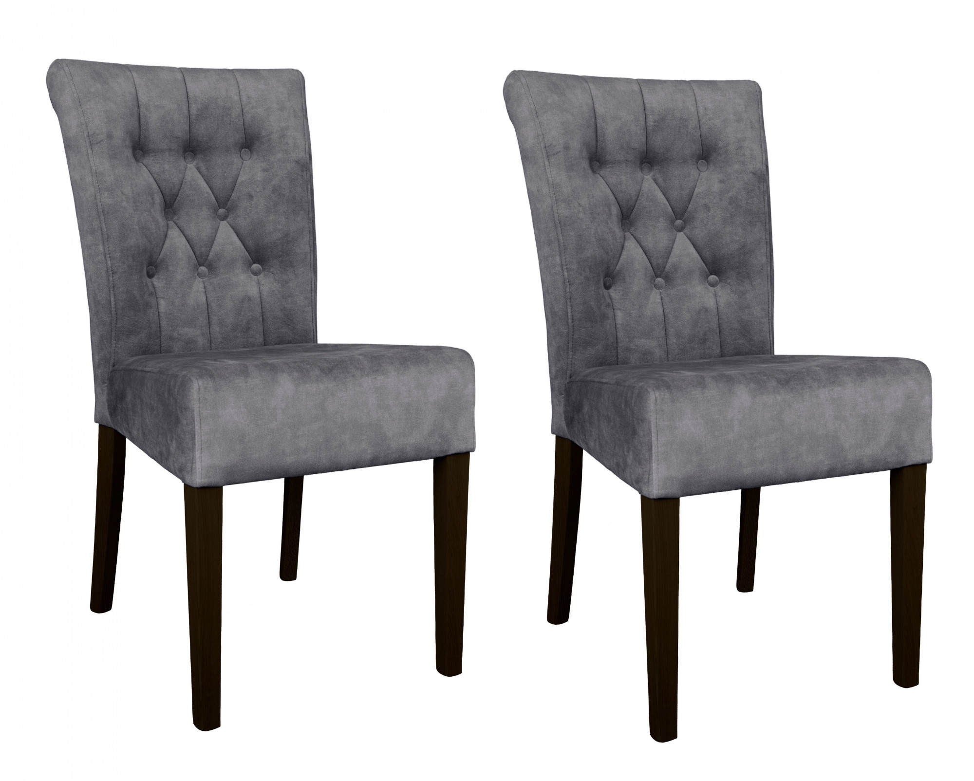Home affaire 4-Fußstuhl "Ravenna", (Set), 2 St., Samtvelours, Esszimmerstuh günstig online kaufen