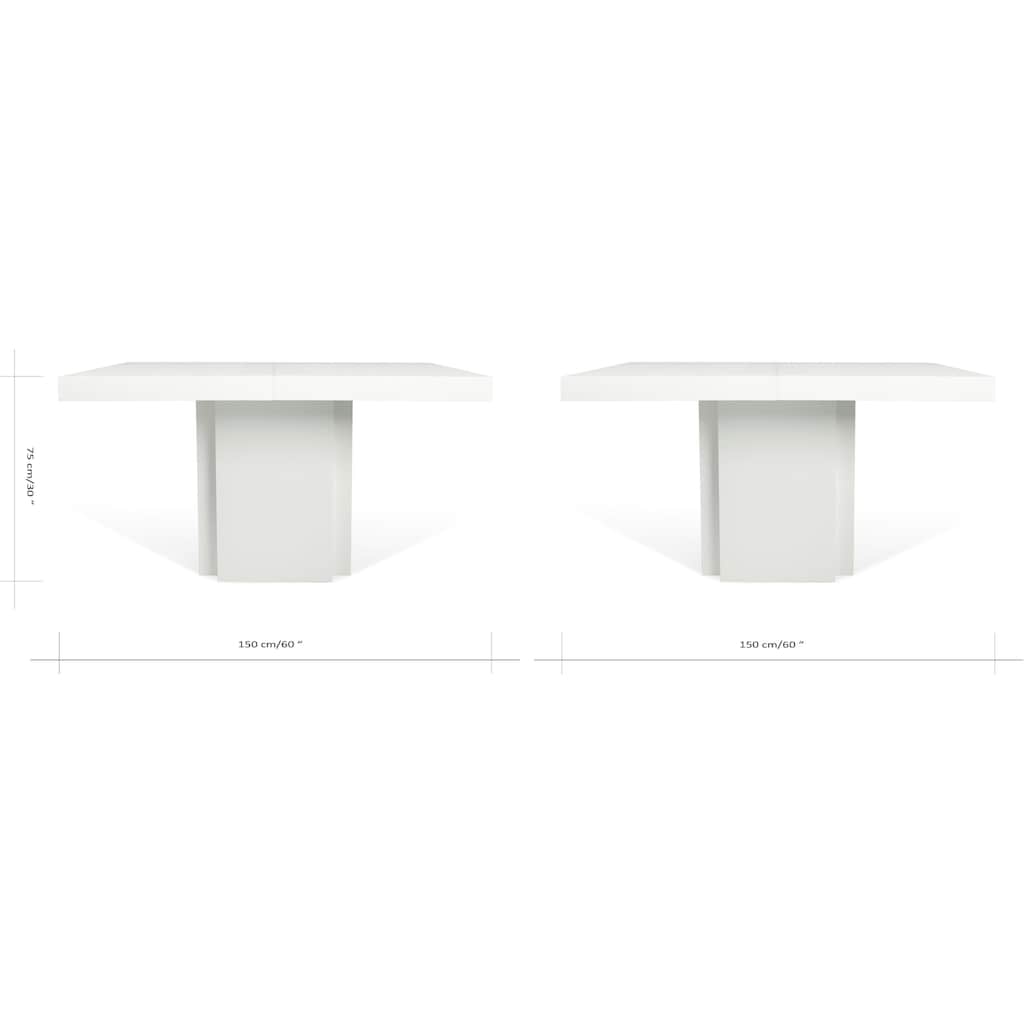 TemaHome Esstisch »Dusk«, in unterschiedlichen Tischgrößen und Farbvarianten erhältlich