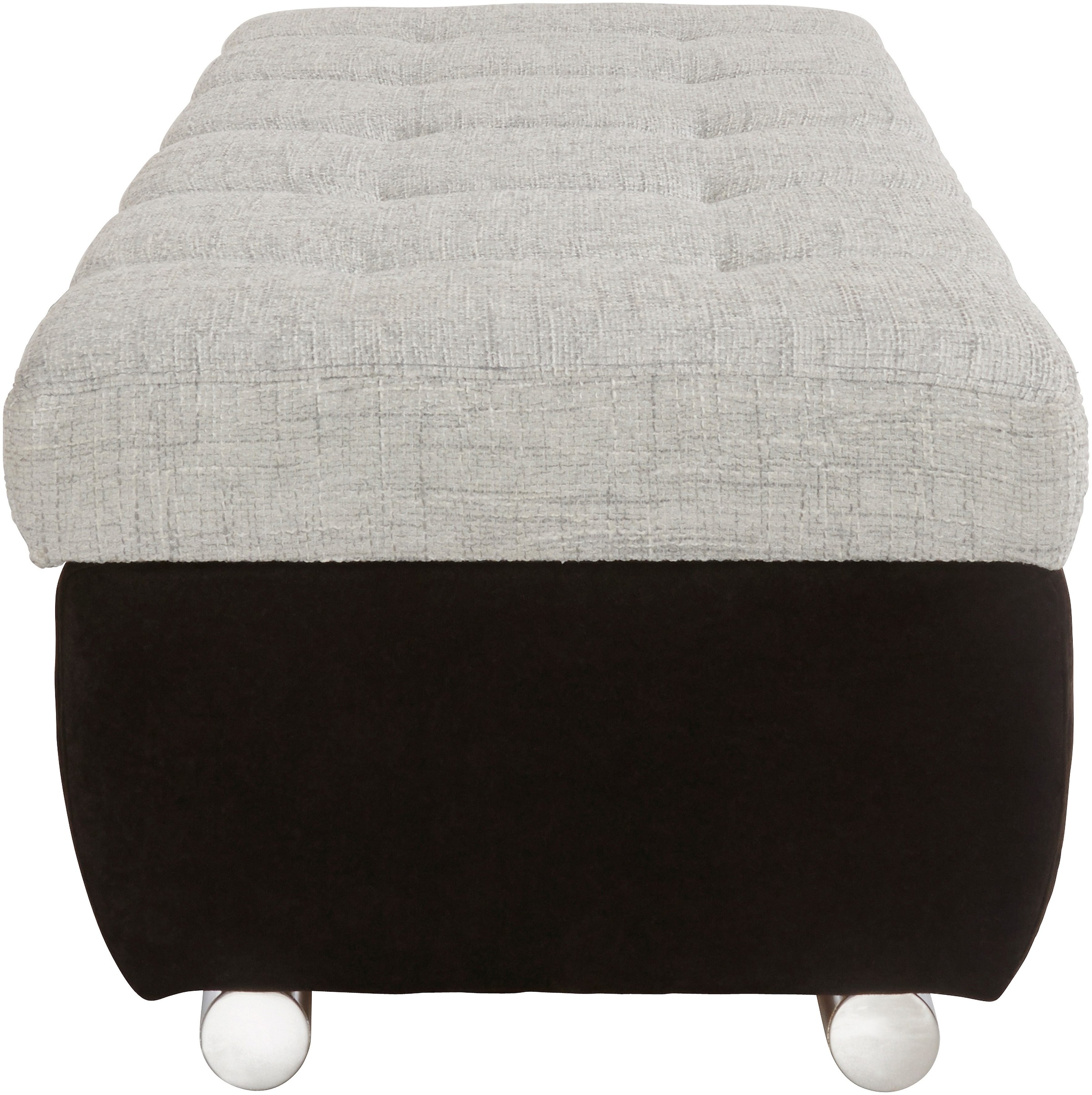 DOMO collection Hocker »Treviso XXL: B/T/H: 161/60/41 cm«, mit Stauraum, auch in Cord, passend zur Serie, moderne Steppung