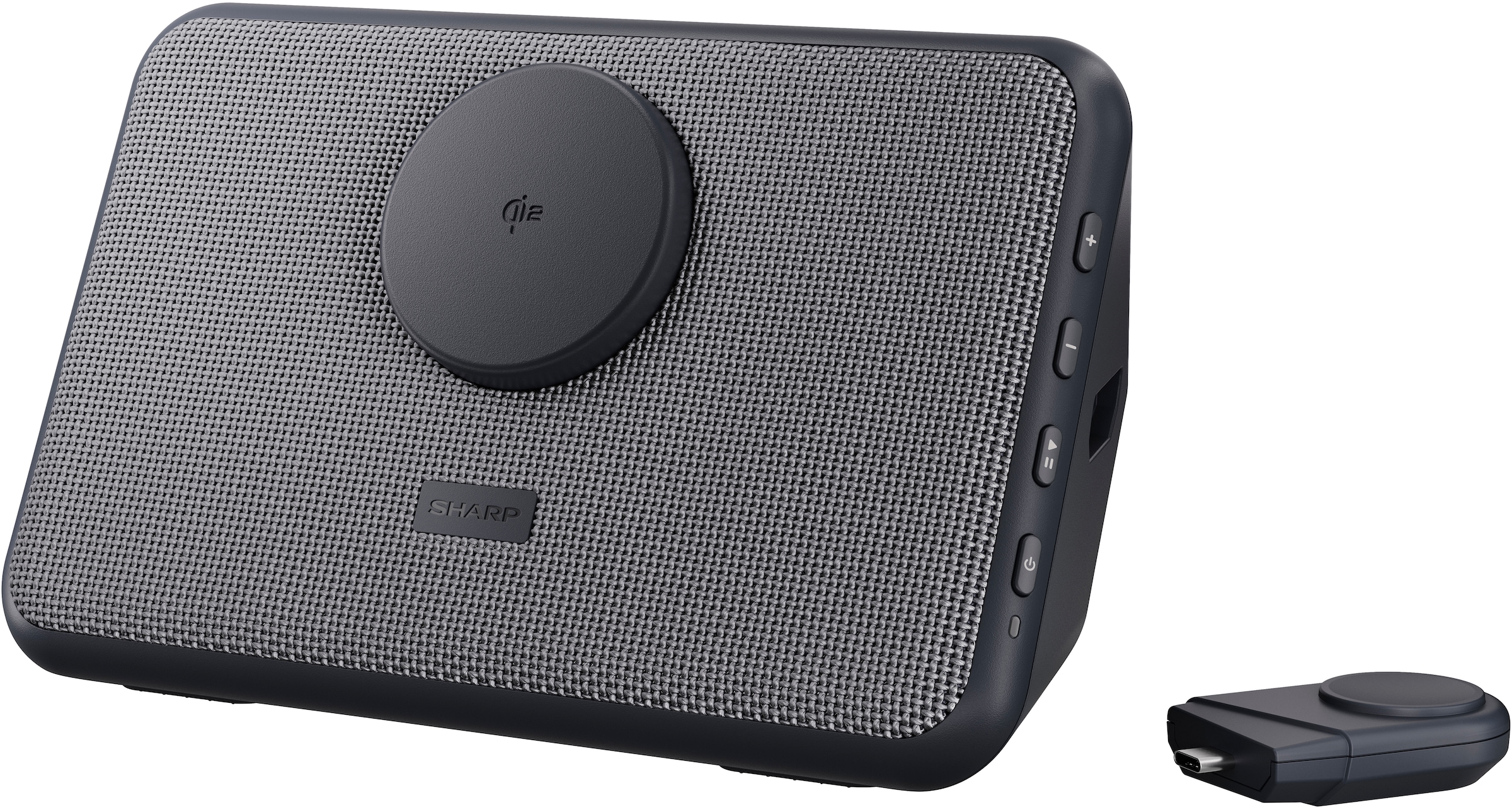 Sharp Bluetooth-Lautsprecher »CP-DS10« Stereo (A2DP Bluetooth | AVRCP Bluetooth | Bluetooth Apple Siri | Google Assistant | Ladefunktion für Mobilgeräte | Lautstärkeregelung )