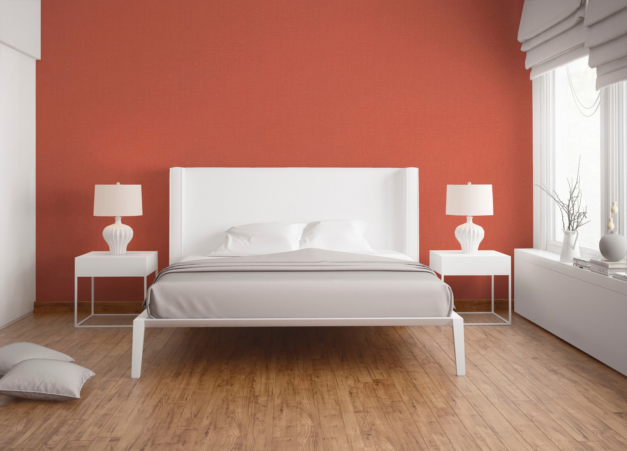 A.S. Création Vliestapete »Nara Einfarbig«, matt-gemustert-neutral, Unitapete Tapeten Wohnzimmer Schlafzimmer Küche modern Flur Design