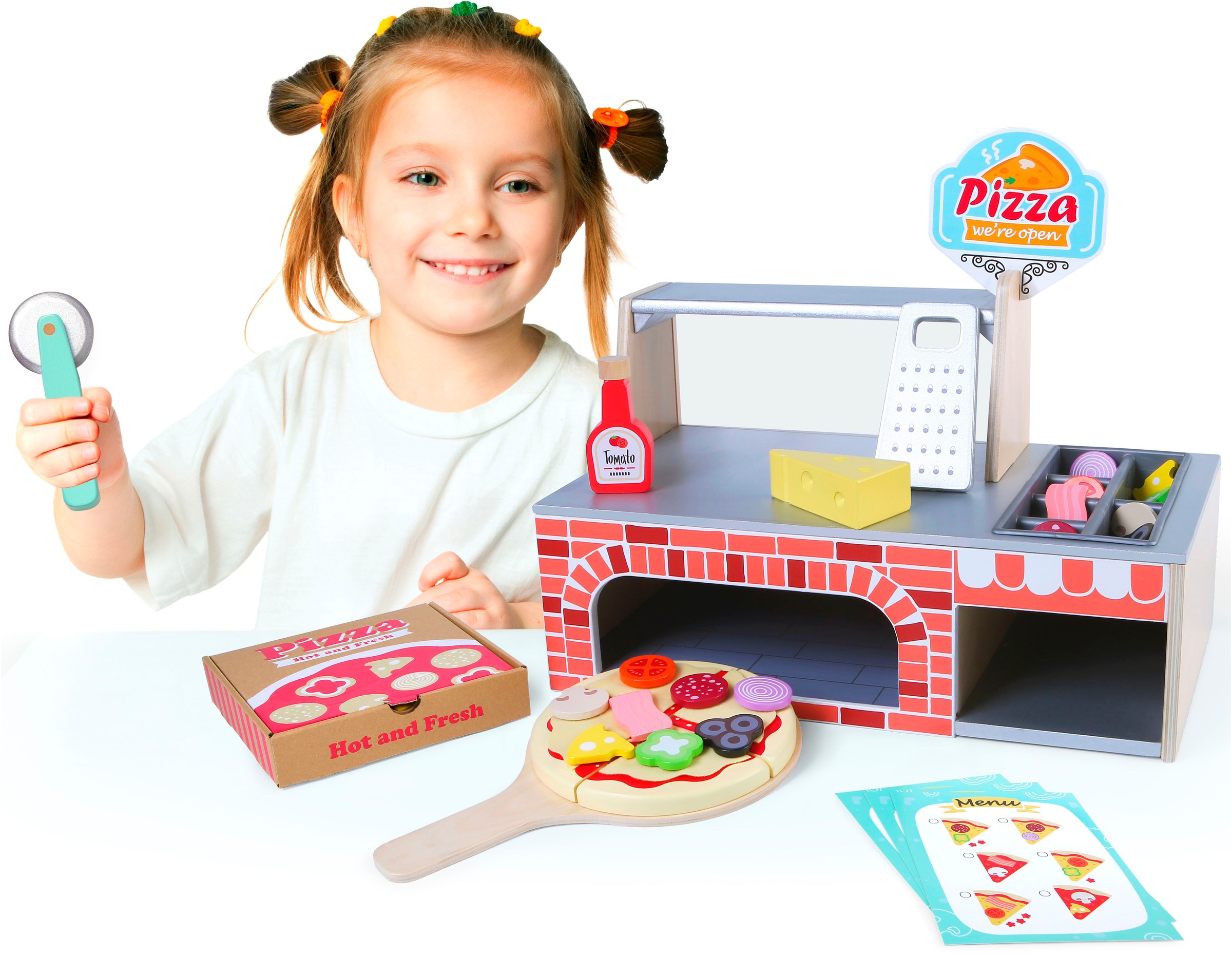 CHIC2000 Kaufladen »Pizza-Shop, bunt«