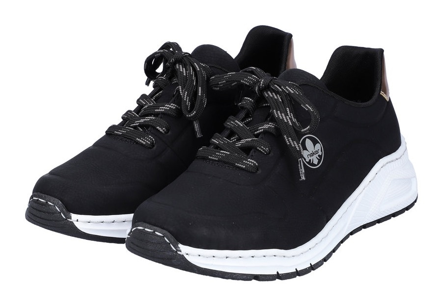 Rieker Sneaker, mit MemoSoft-Innensohle, Freizeitschuh, Halbschuh, Schnürschuh