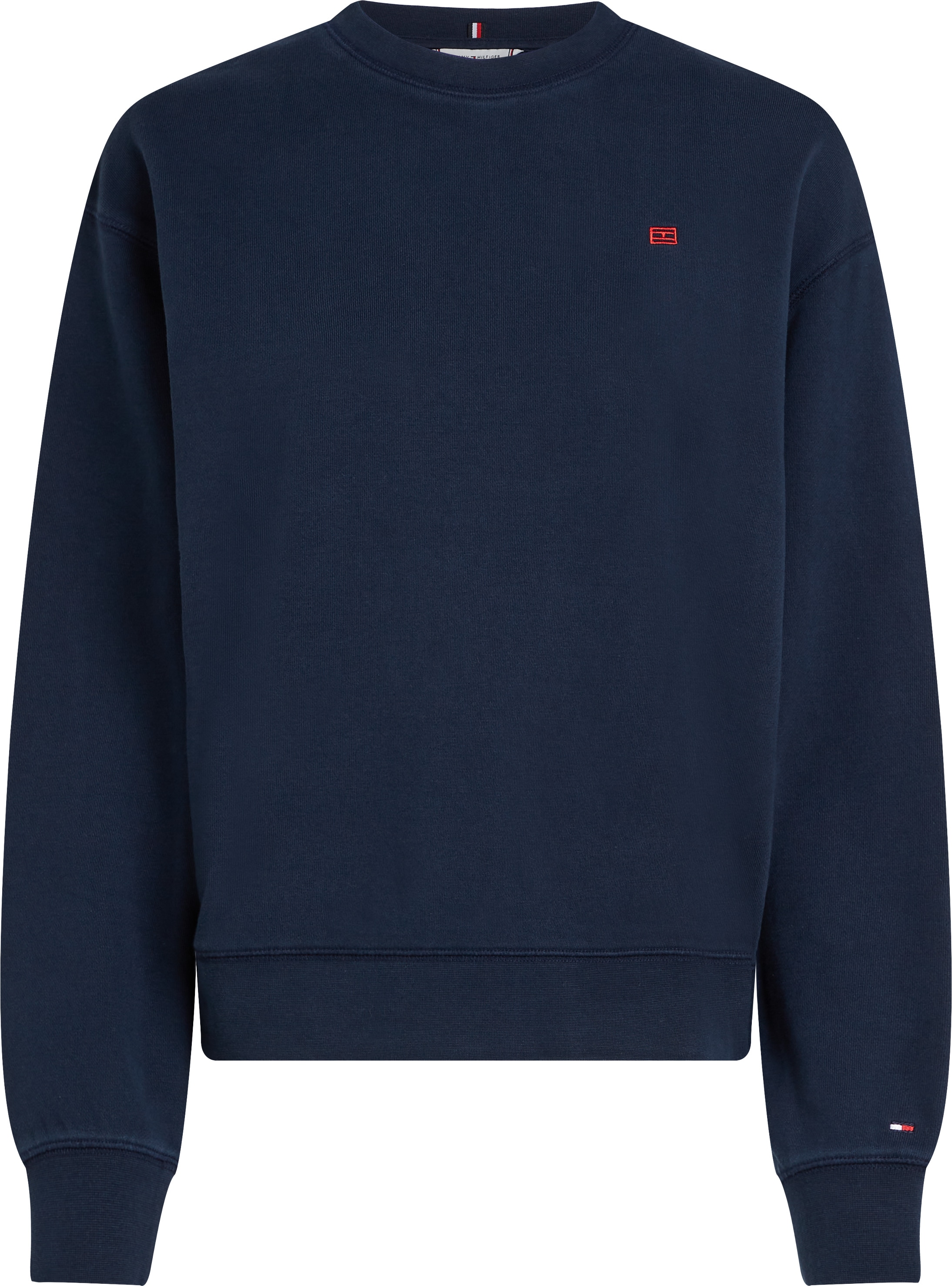 Tommy Hilfiger Sweatshirt »REG CONTRAST FLAG SWEATSHIRT«, mit Logo-Flag