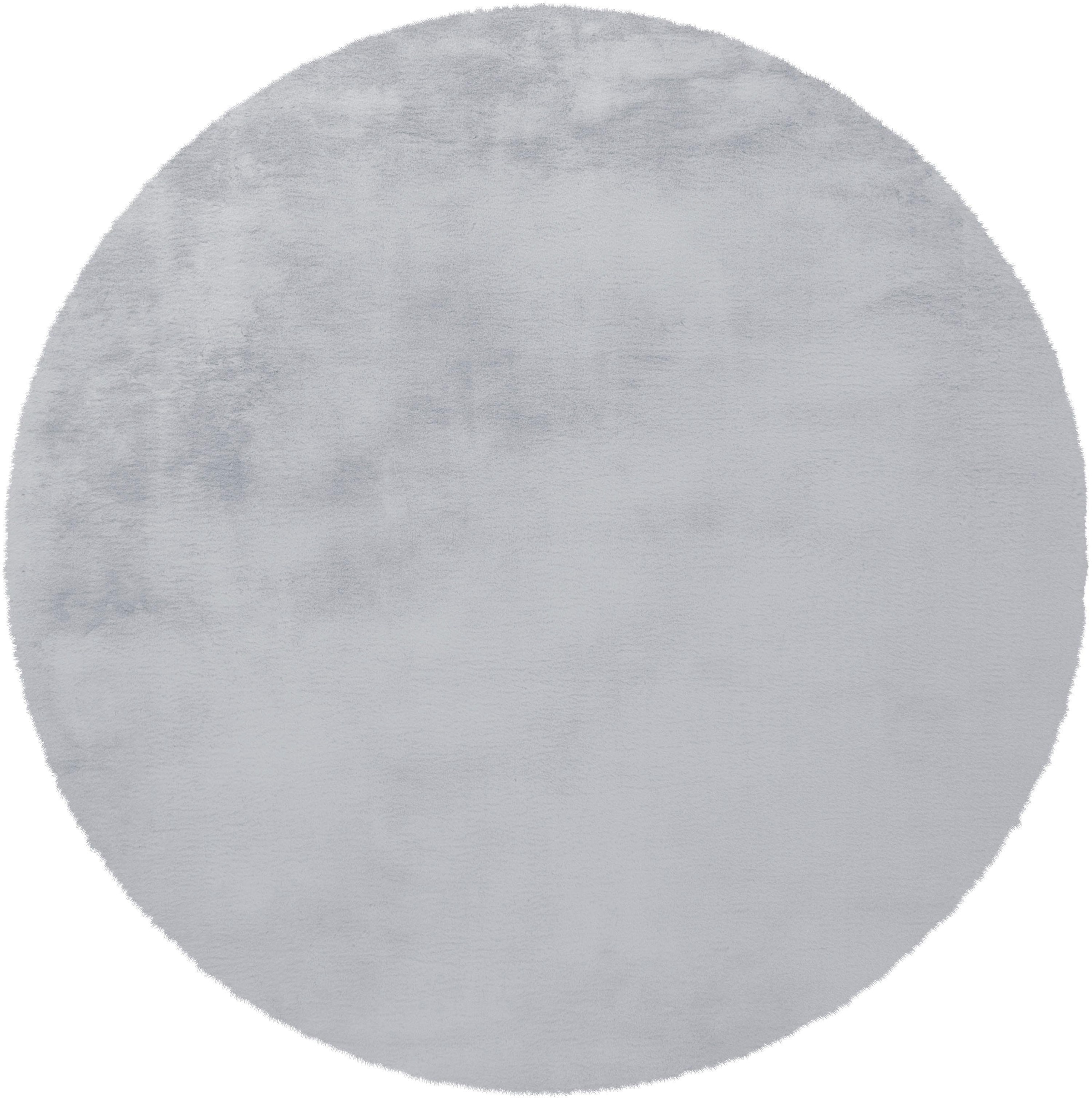calo-deluxe Fellteppich »Vogesen 212«, rund, 45 mm Höhe, Kunstfell, Wohnzimmer