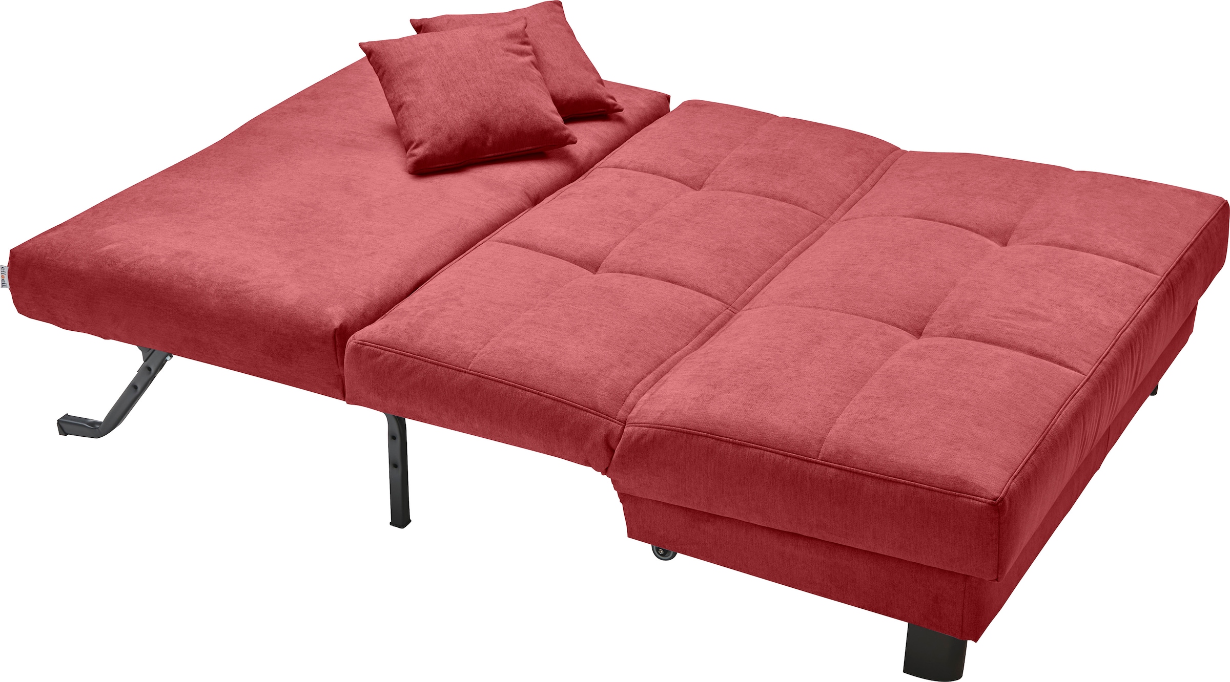 ell + ell Schlafsofa »Tilda«, Breite 125 cm, inkl. 2 Zierkissen