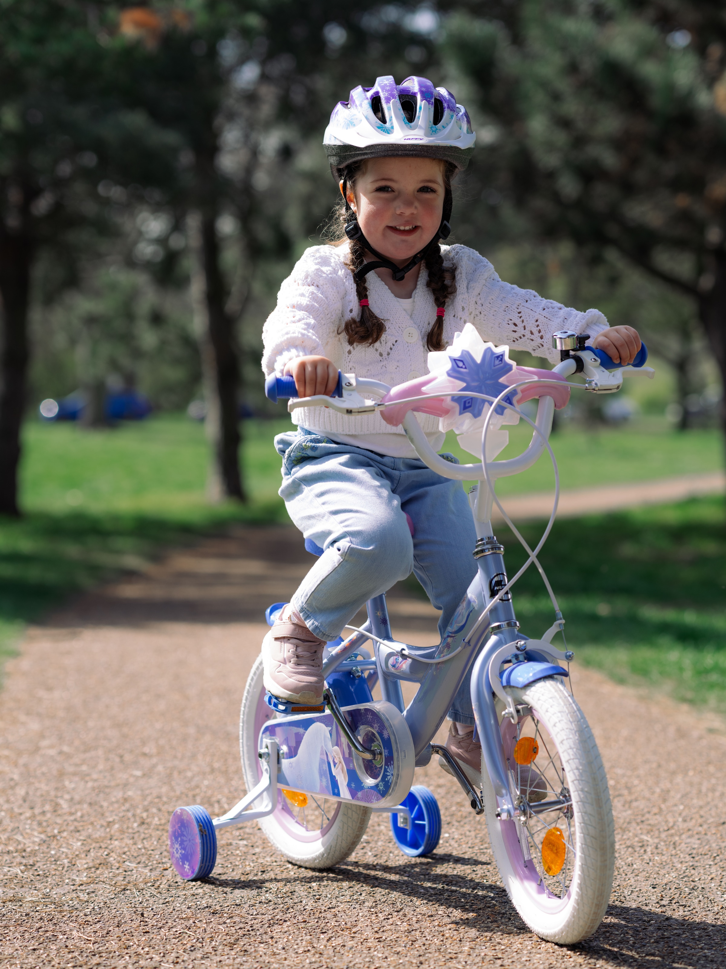 Huffy Kinderfahrrad »14-Zoll Disney Frozen Fahrrad«