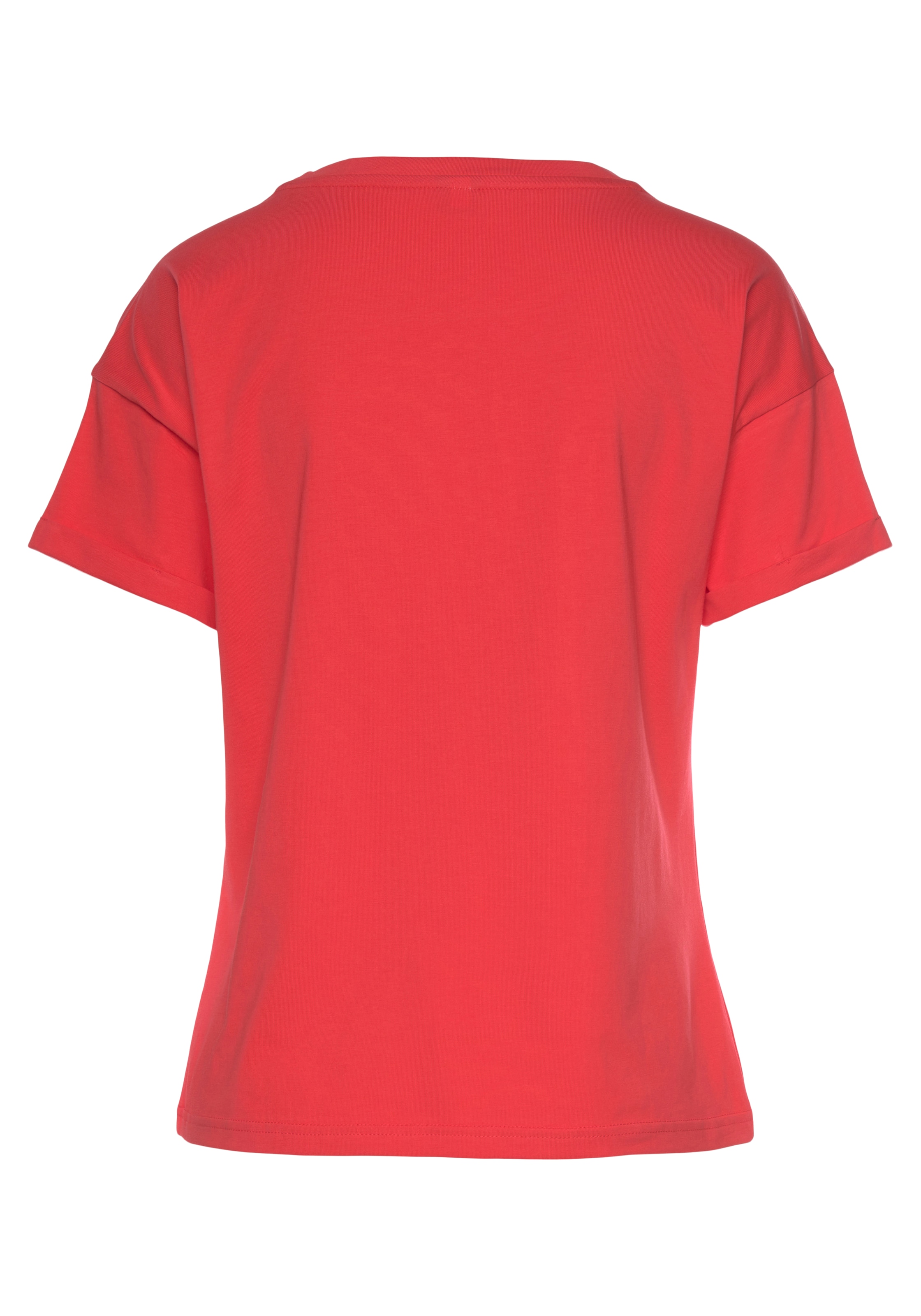 online Ärmelaufschlag«, kaufen im T-Shirt »mit Stil, Loungewear maritimen H.I.S