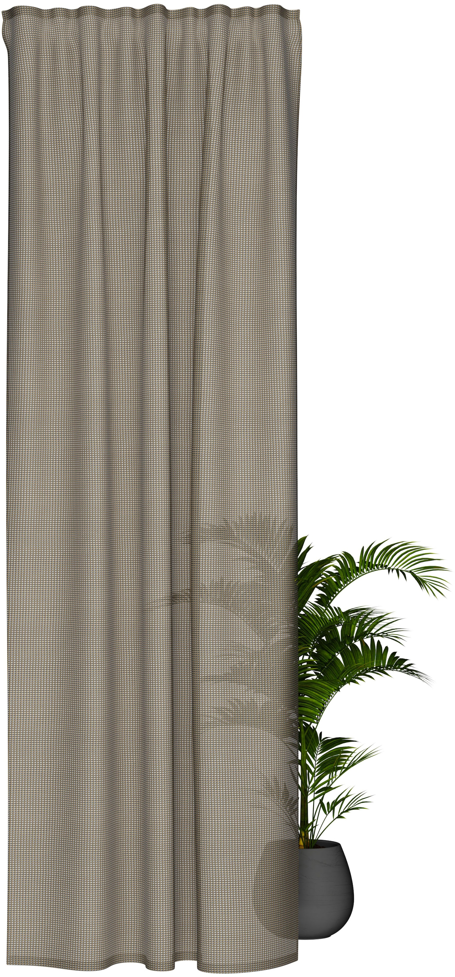 HOMING Gardine »Neta« verdeckte Schlaufen 1 Stk. tlg. Netzstuktur, Wohnzimmer, Küche, Schlafzimmer