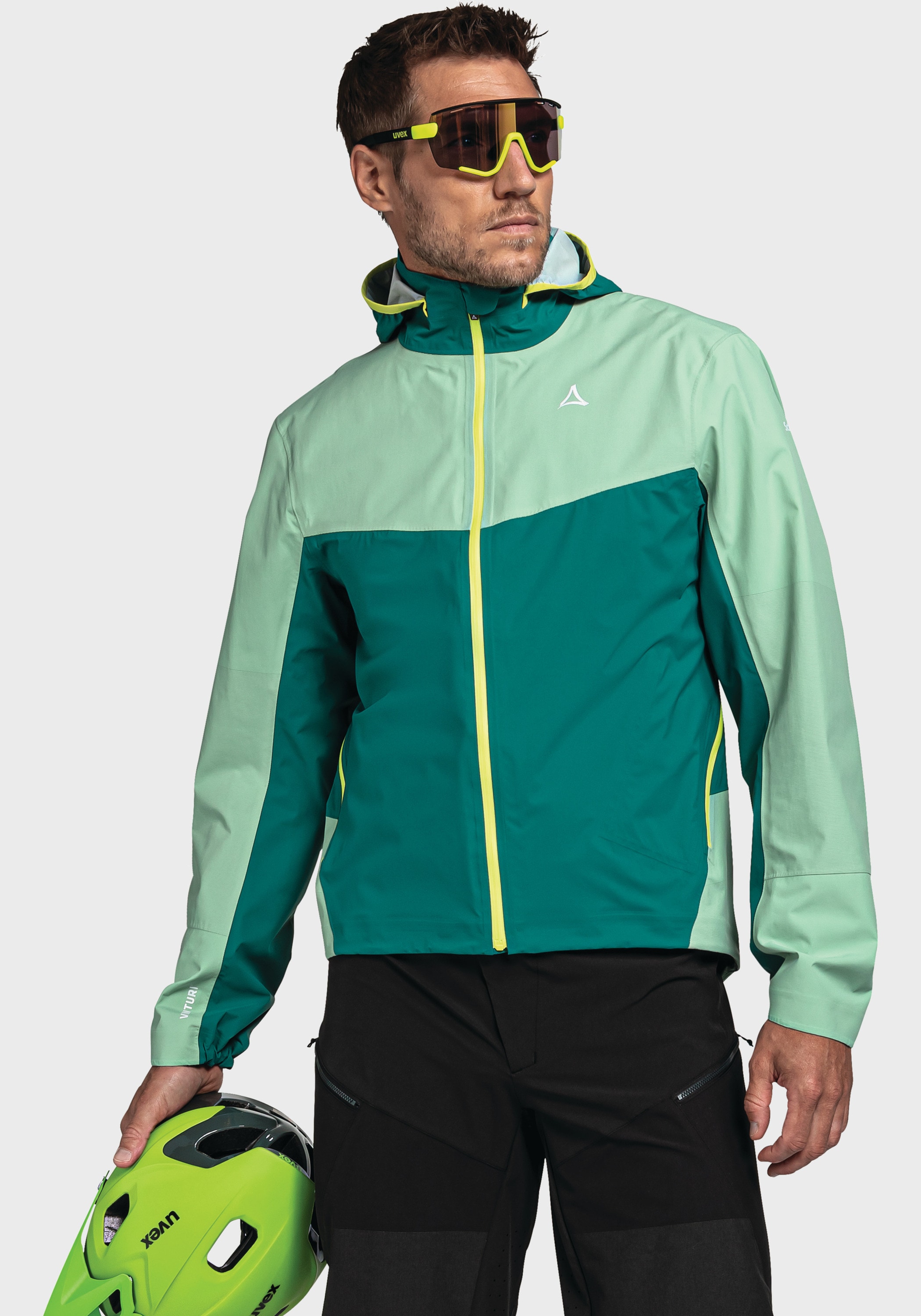 Schöffel Regenjacke »2.5L Jacket Epic Trail M«, mit Kapuze