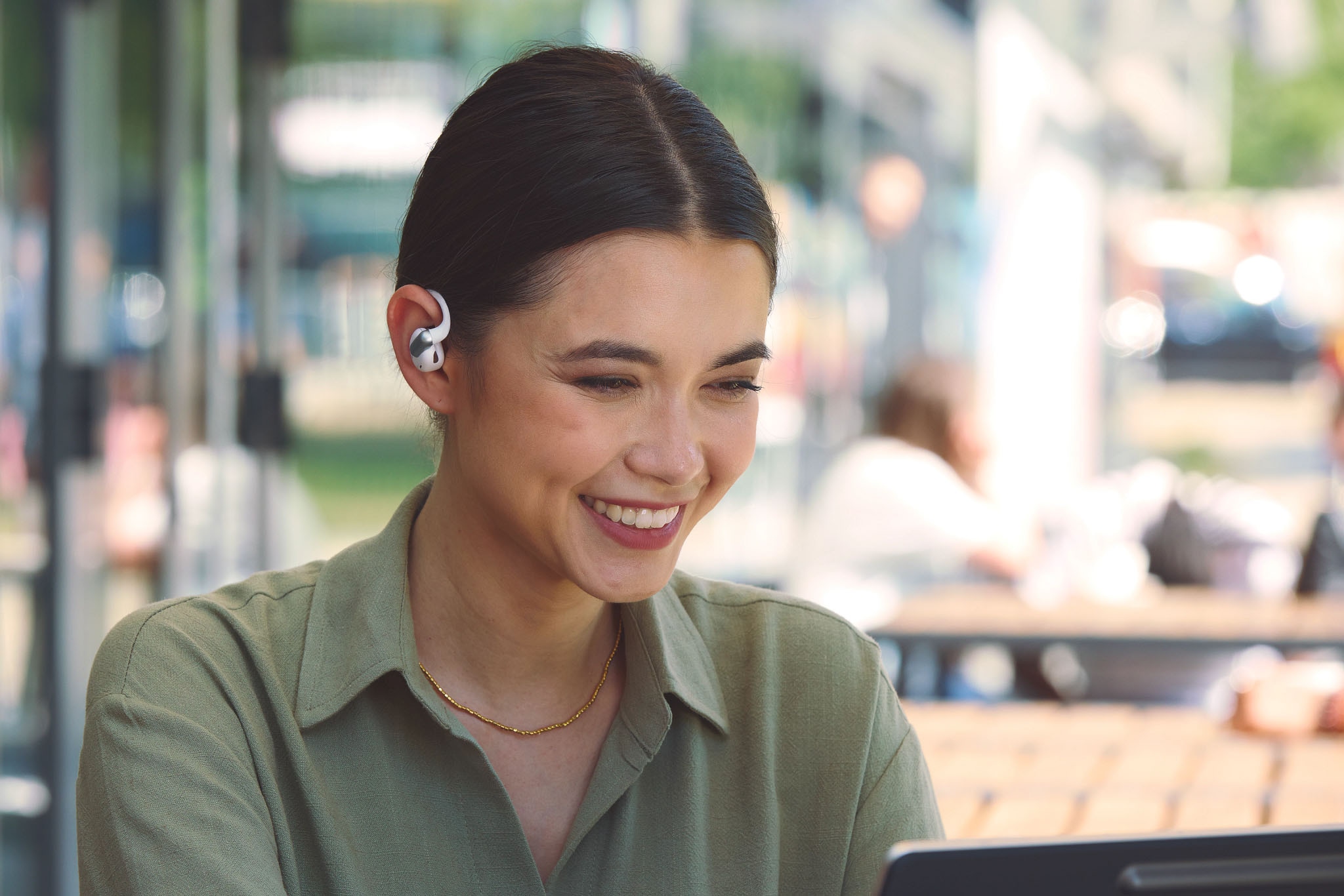 JBL Open-Ear-Kopfhörer »Sense Pro« A2DP Bluetooth Freisprechfunktion