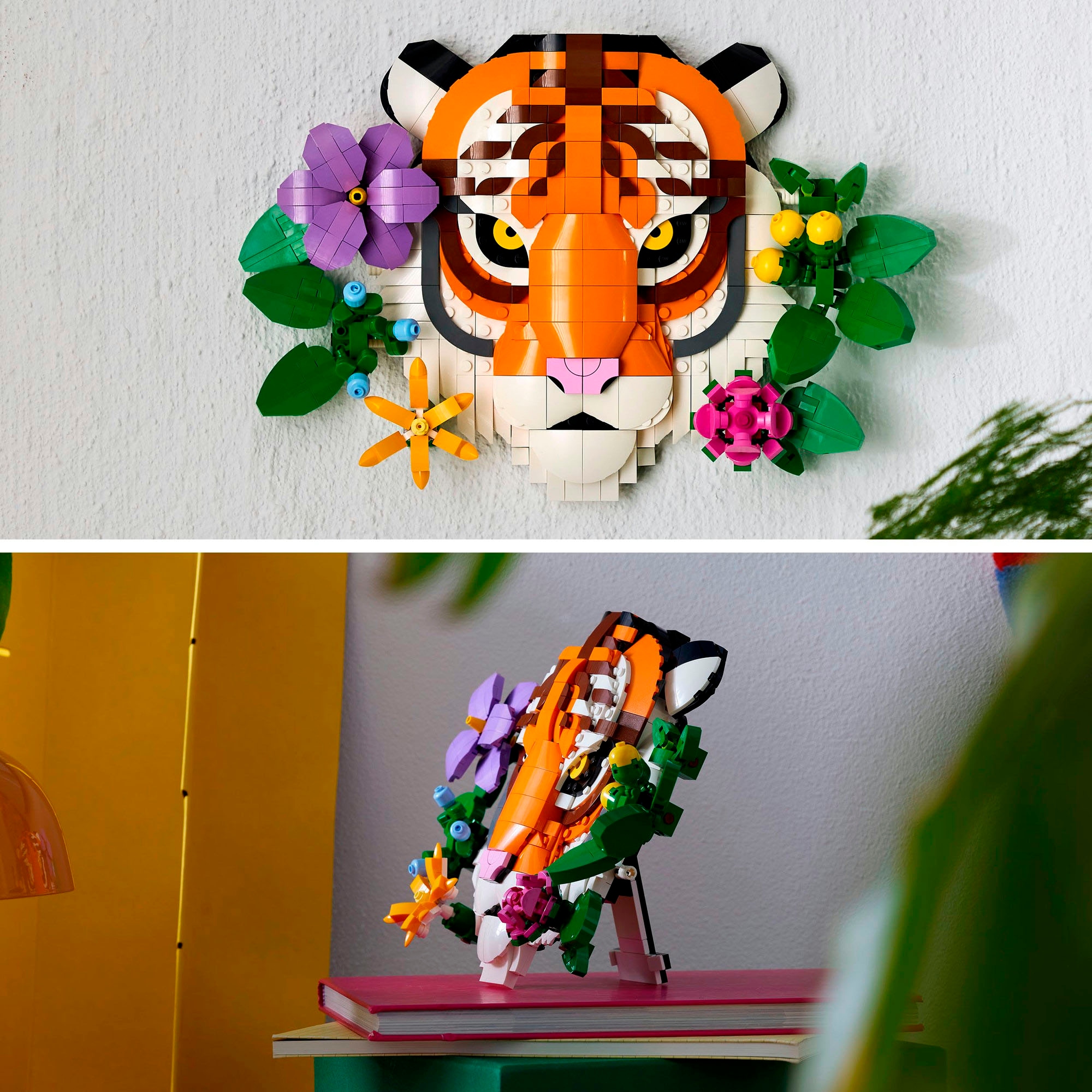 LEGO® Konstruktionsspielsteine »Fauna Collection - Tiger (31217), LEGO ART«, (744 St.), Made in Europe