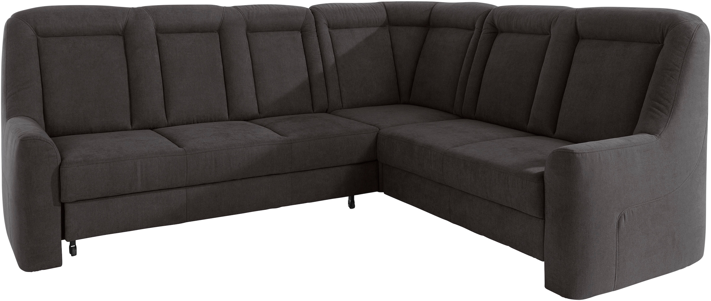 sit&more Ecksofa »Melissa L-Form«, klassisches Polsterprogramm, wahlweise Bettfunktion und Schubkasten