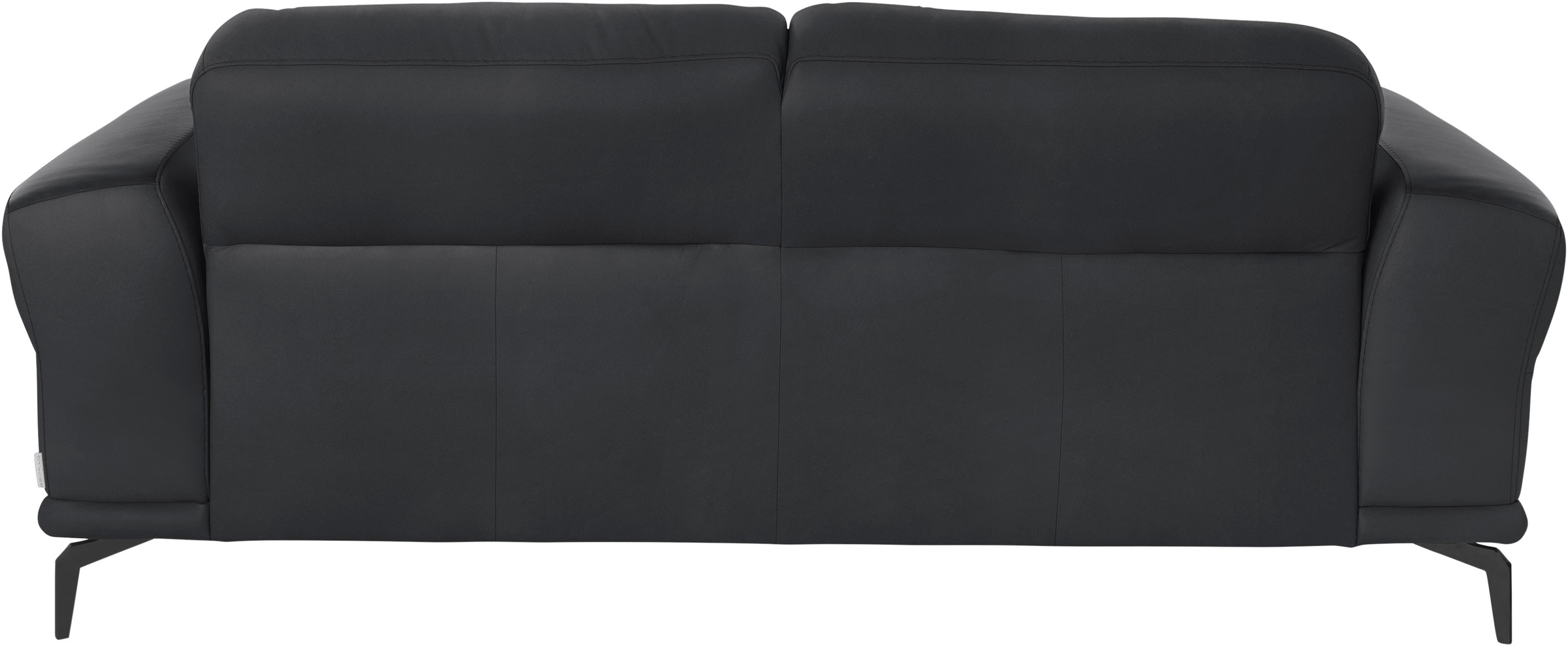 W.SCHILLIG 2-Sitzer »montanaa«, mit Metallfüßen in Schwarz pulverbeschichtet, Breite 192 cm