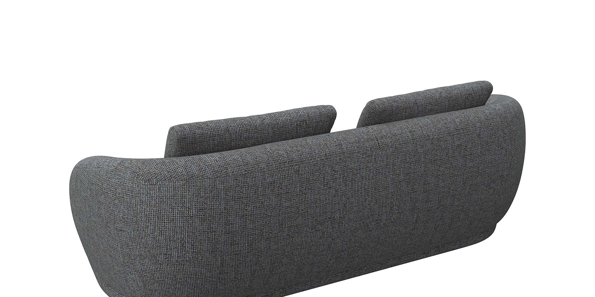 FLEXLUX 3-Sitzer »Torino, rund und bequem, Couch, Dreisitzer, OTTOs Choice«, Modernes, organisches Sofa-Design, Kaltschaum, Wellenunterfederung