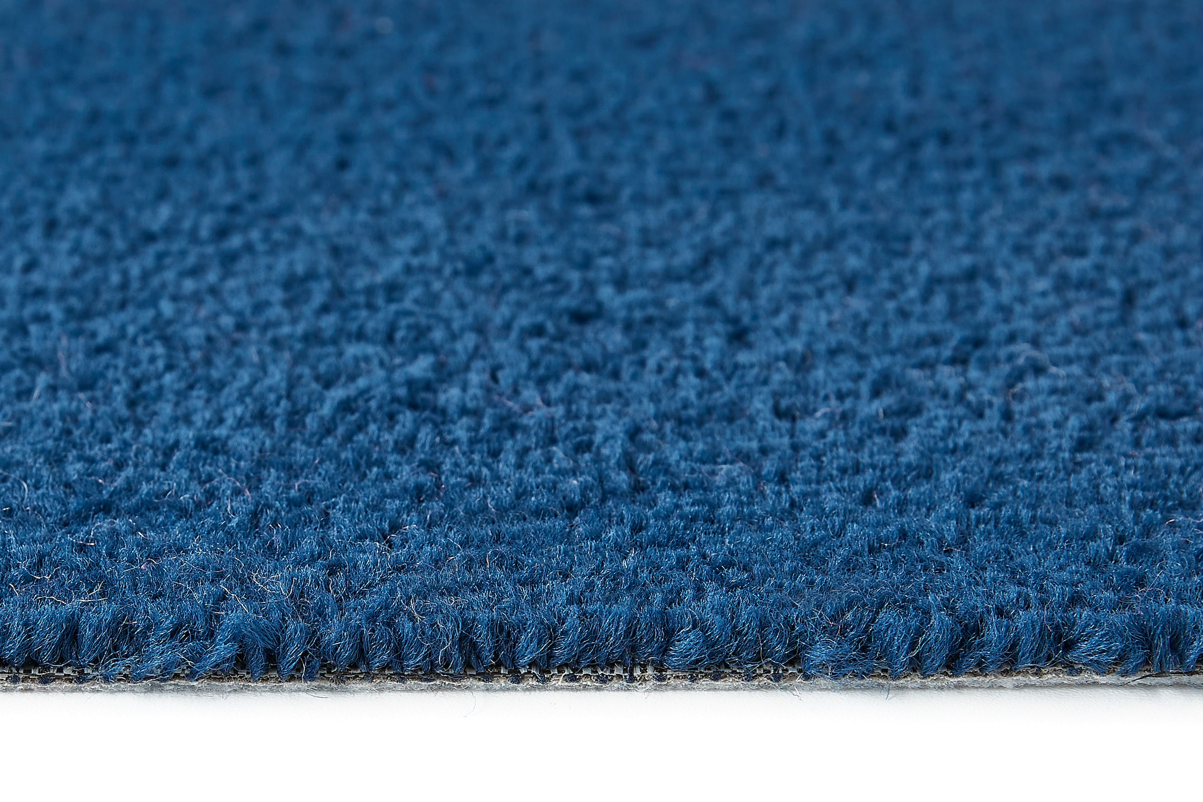my home Teppichboden »Isabella, Velours, Made in Netherlands«, rechteckig, 0,85 mm Höhe, Breite 400 cm, Uni Farben, weich, pflegeleicht, strapazierfähig